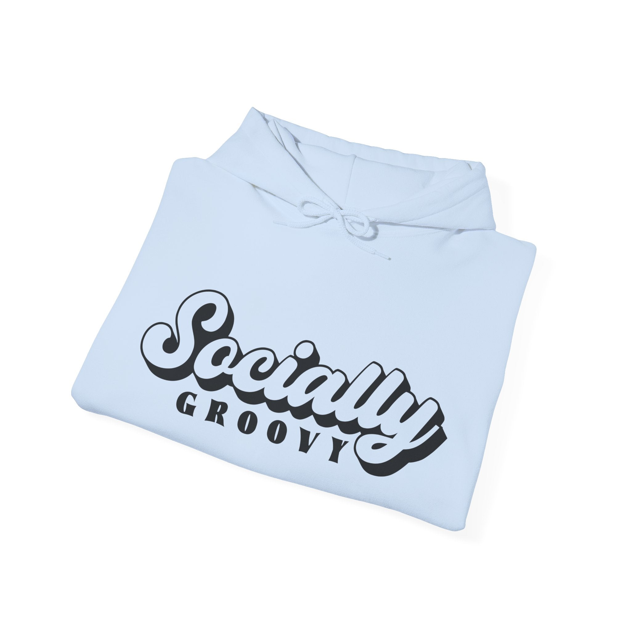 Socially Groovy Unisex Heavy Blend Hooded Sweatshirt for Ultimate Comfort and Style