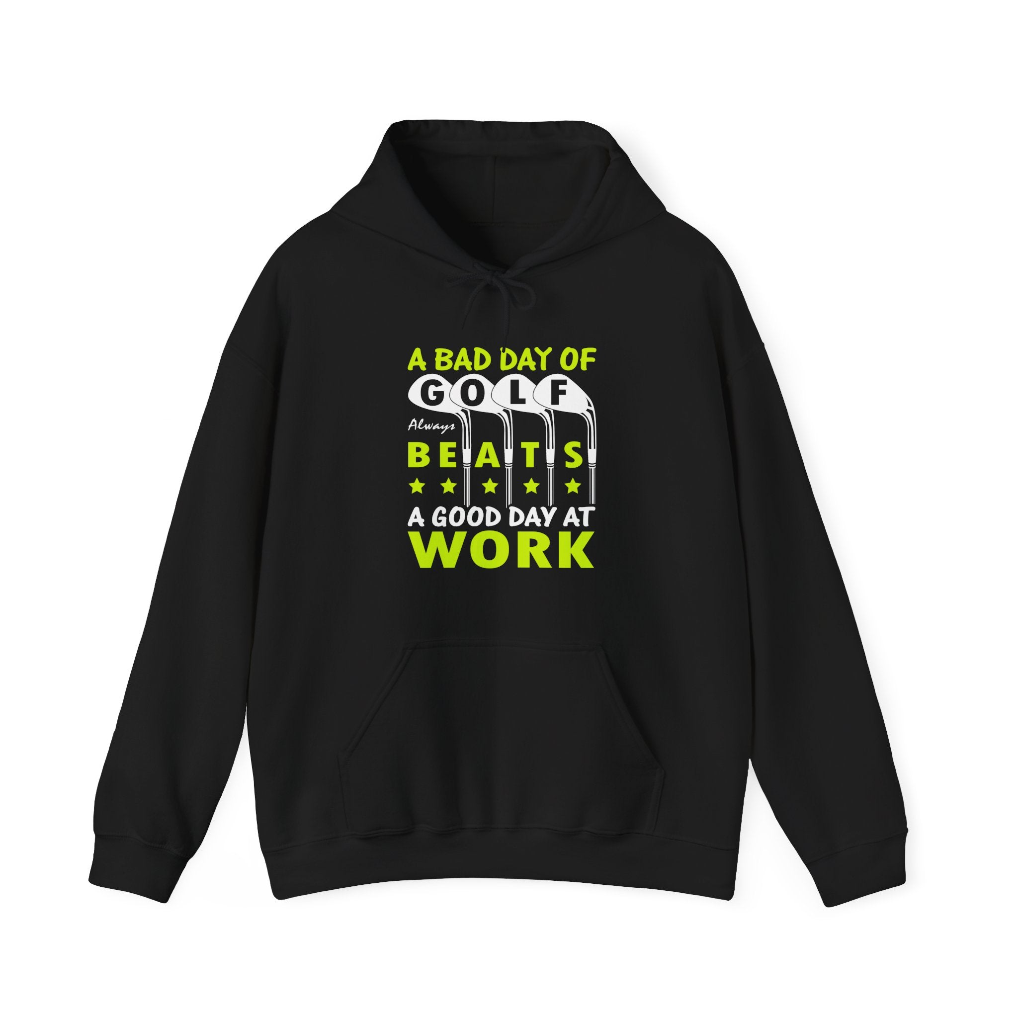 A Bad Day Of Gold Always Beats A Good Day At Work Unisex Heavy Blend Hooded Sweatshirt