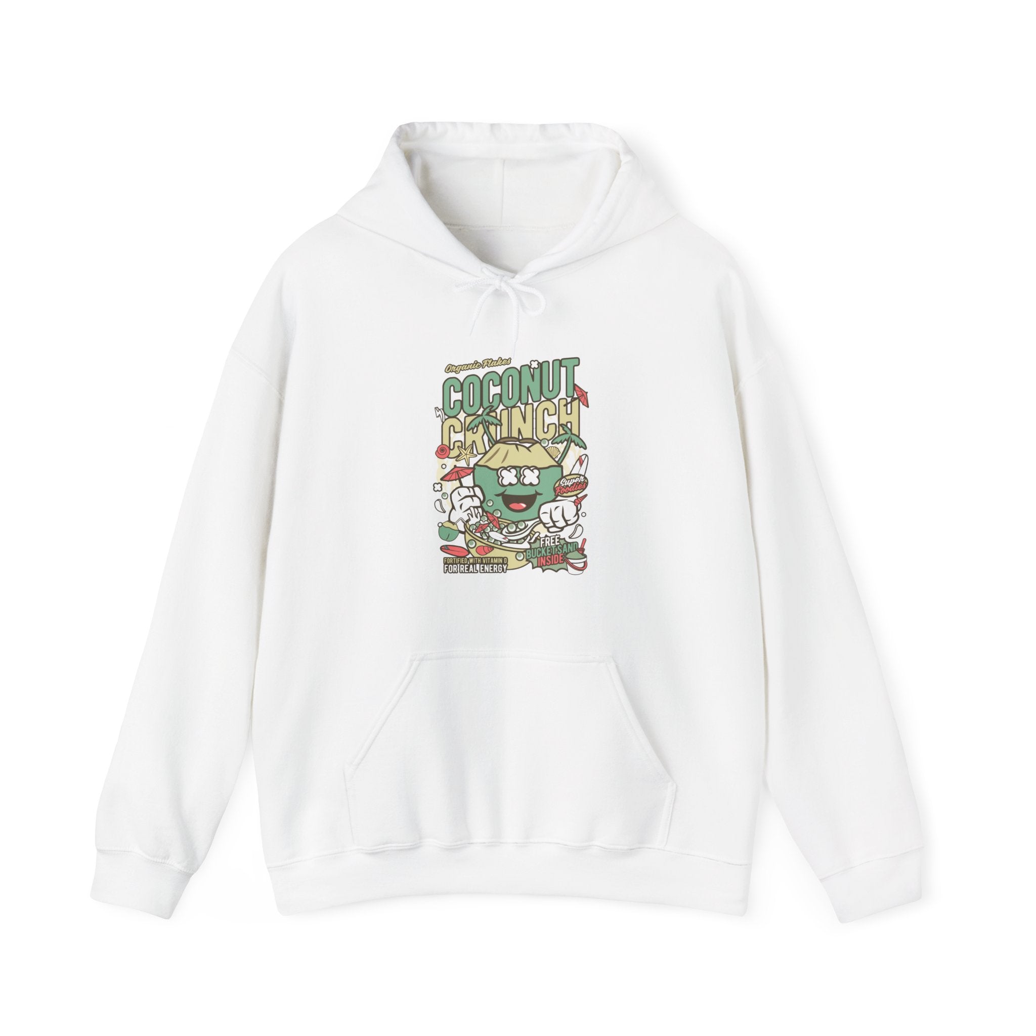 Coconut Crunch Unisex Heavy Blend Hooded Sweatshirt