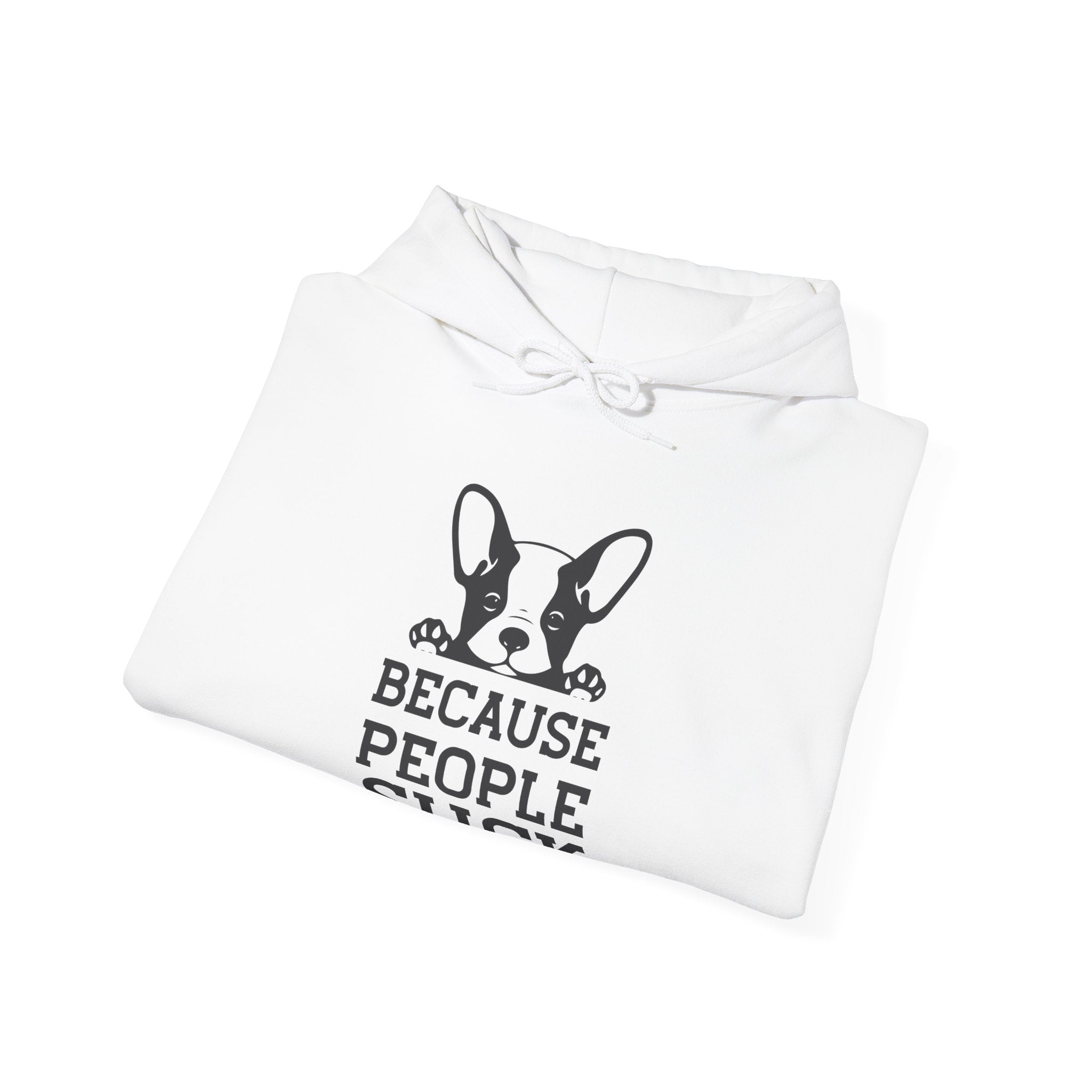 Because People Suck Unisex Heavy Blend Hooded Sweatshirt for Ultimate Comfort