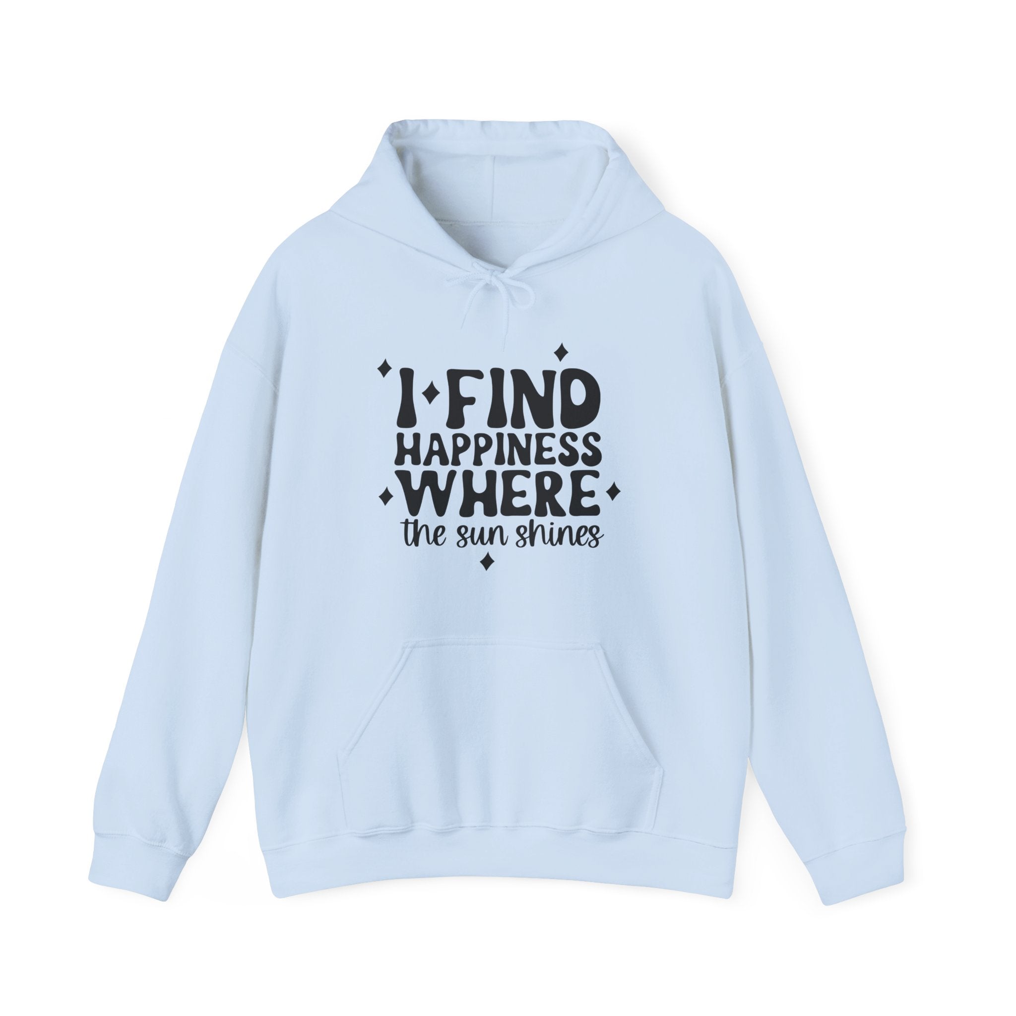 I Find Happiness Where The Sunshines Unisex Heavy Blend Hooded Sweatshirt