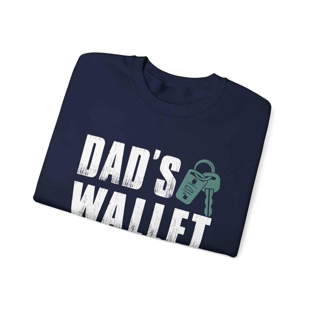 Dads Wallet Is Closed For The Day Unisex Heavy Blend Crewneck sweatshirt