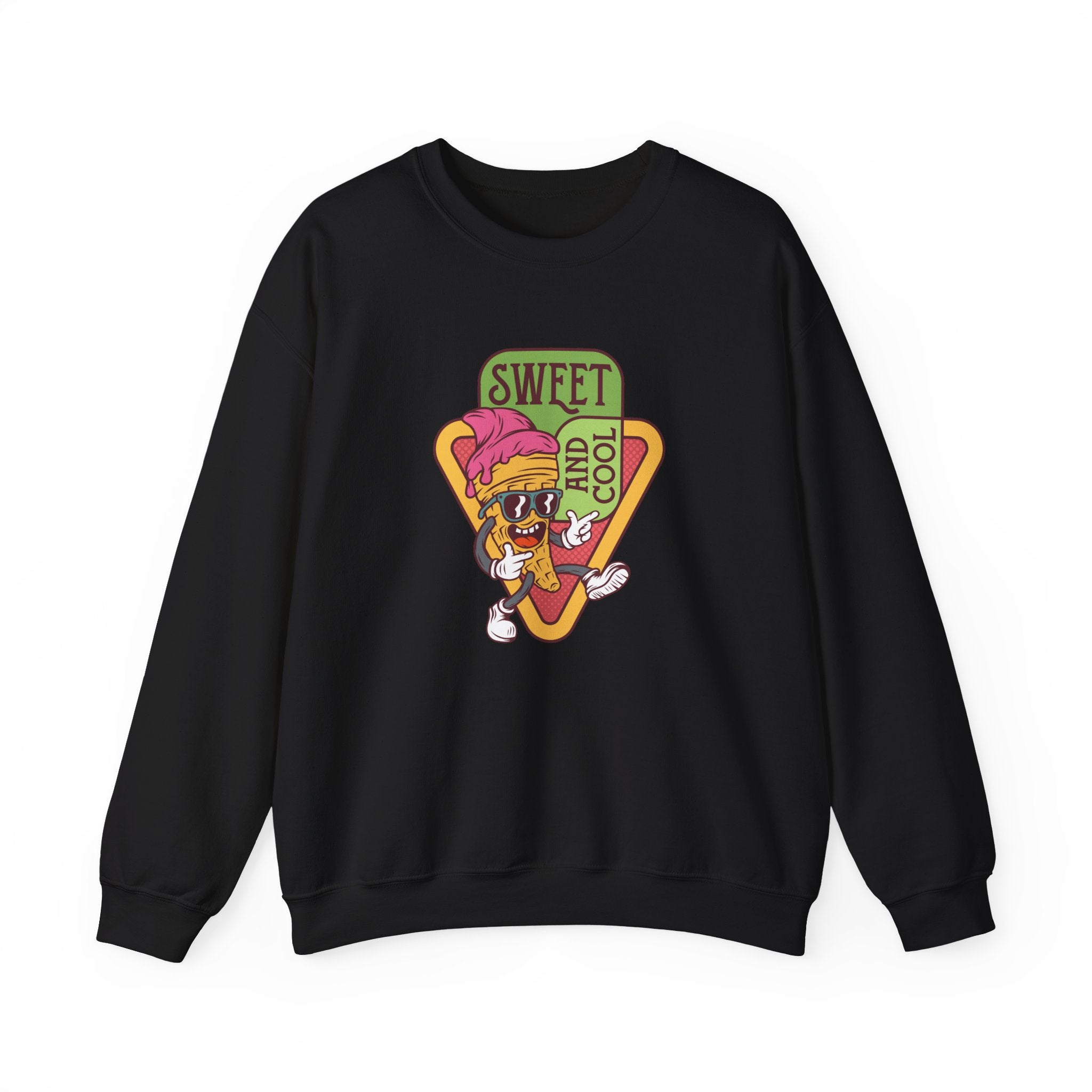 Sweet And Cool Ice Cream Unisex Heavy Blend Crewneck Sweatshirt