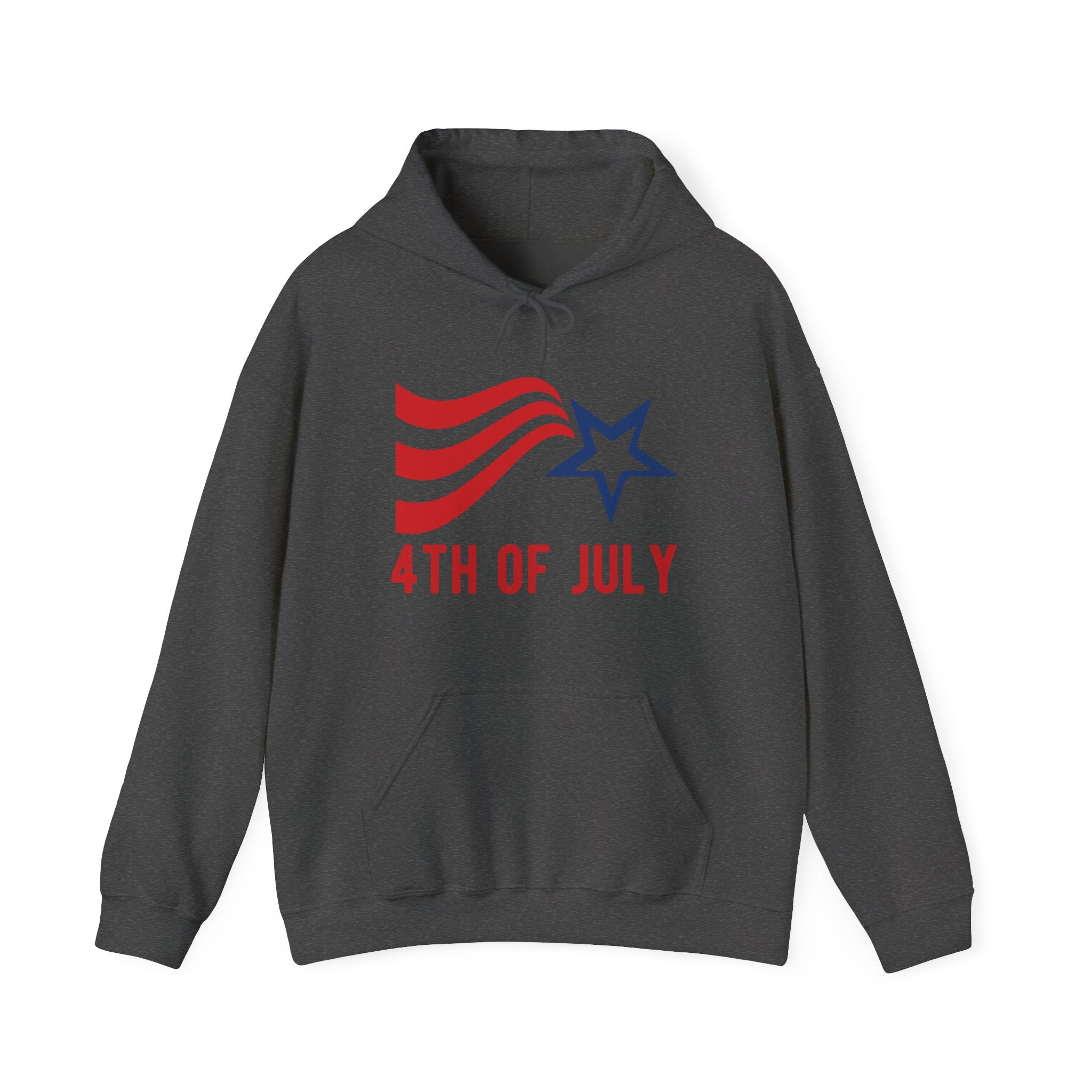 4th Of July Unisex Heavy Blend Hooded Sweatshirt With Kangaroo Pocket