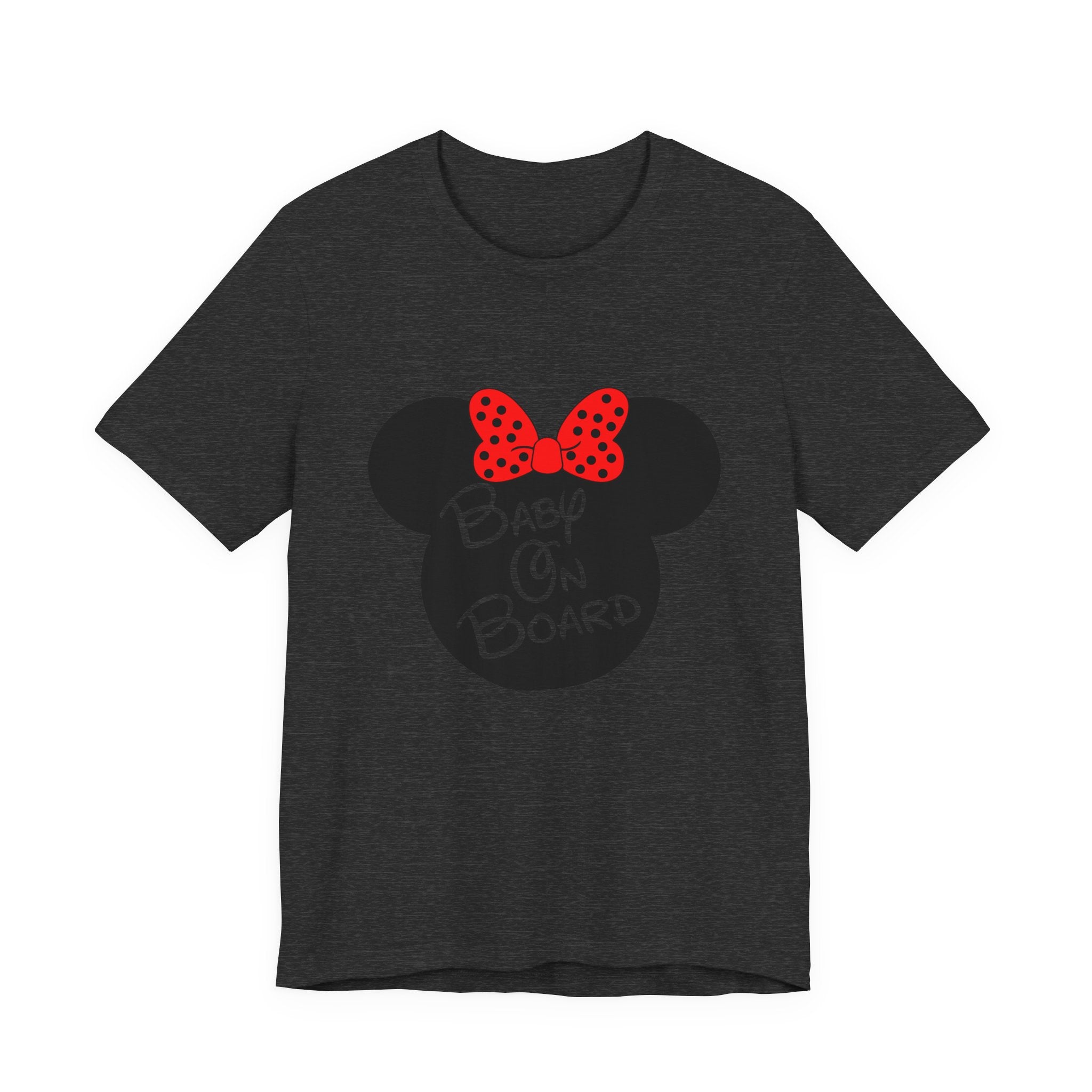 Baby On Board Mouse Ears Unisex Jersey Short Sleeve T-Shirt