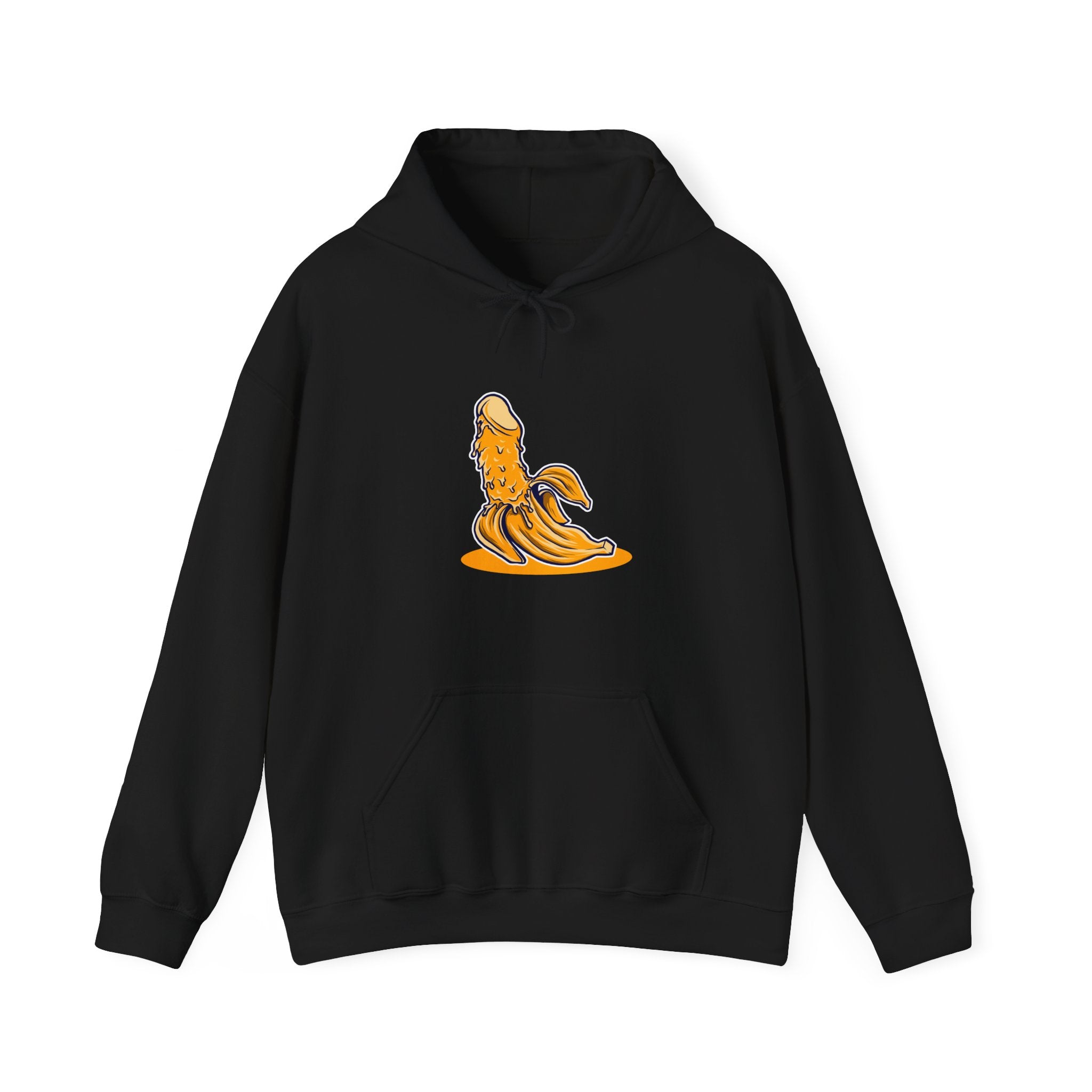 Penis Banana Unisex Heavy Blend Hooded Sweatshirt for Ultimate Comfort