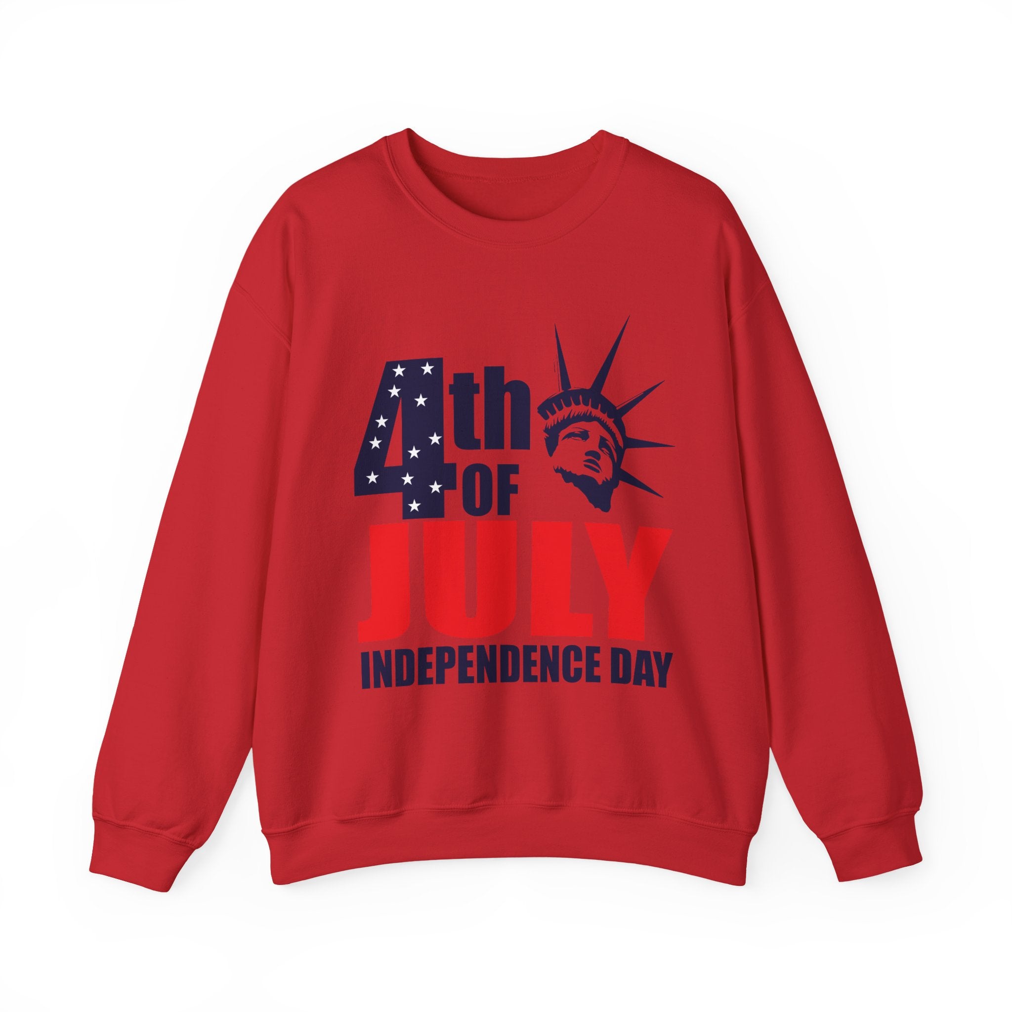 4th Of July V2 Unisex Heavy Blend Crewneck Sweatshirt