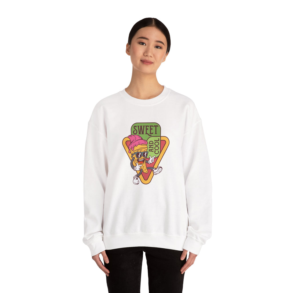 Sweet And Cool Ice Cream Unisex Heavy Blend Crewneck Sweatshirt