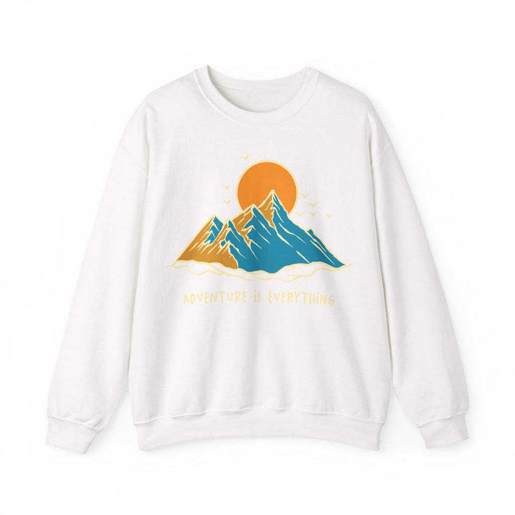 Adventure Is Everything Unisex Heavy Blend Crewneck Sweatshirt for Ultimate Comfort