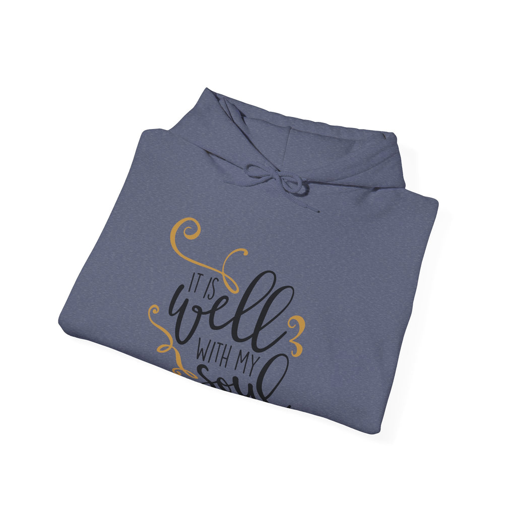 It Is Well With My Soul Unisex Heavy Blend Hooded Sweatshirt