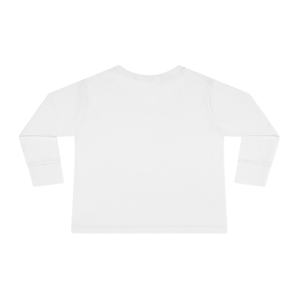 Custom Toddler Long Sleeve Tee 100 Percent Combed Ringspun Cotton