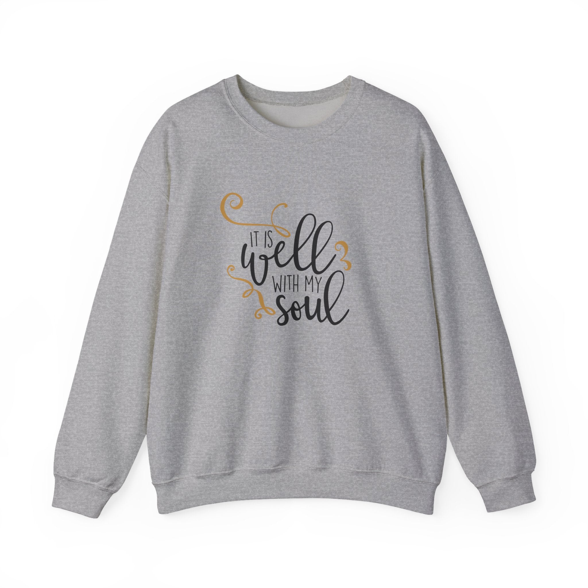 It Is Well With My Soul Unisex Heavy Blend Crewneck Sweatshirt