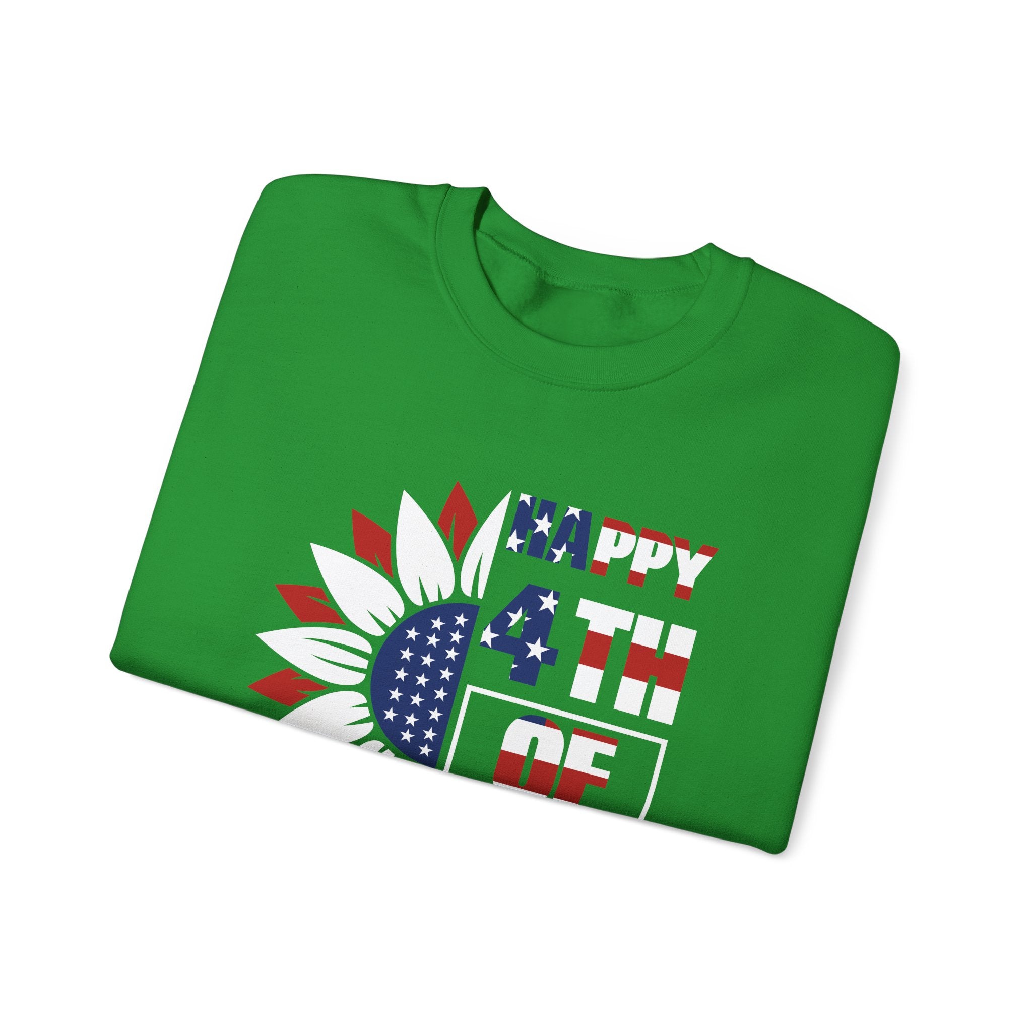 Happy 4th Of July Unisex Heavy Blend Crewneck Sweatshirt