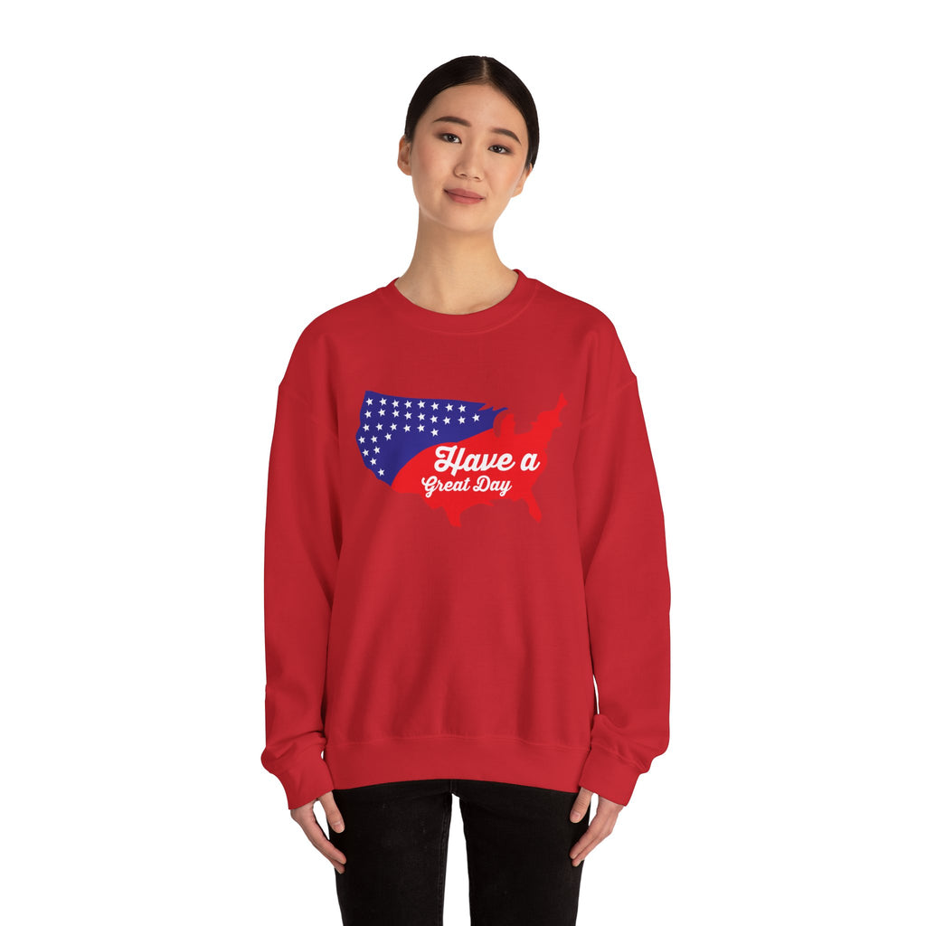 Have A Great 4th Unisex Heavy Blend Crewneck Sweatshirt For Ultimate Comfort