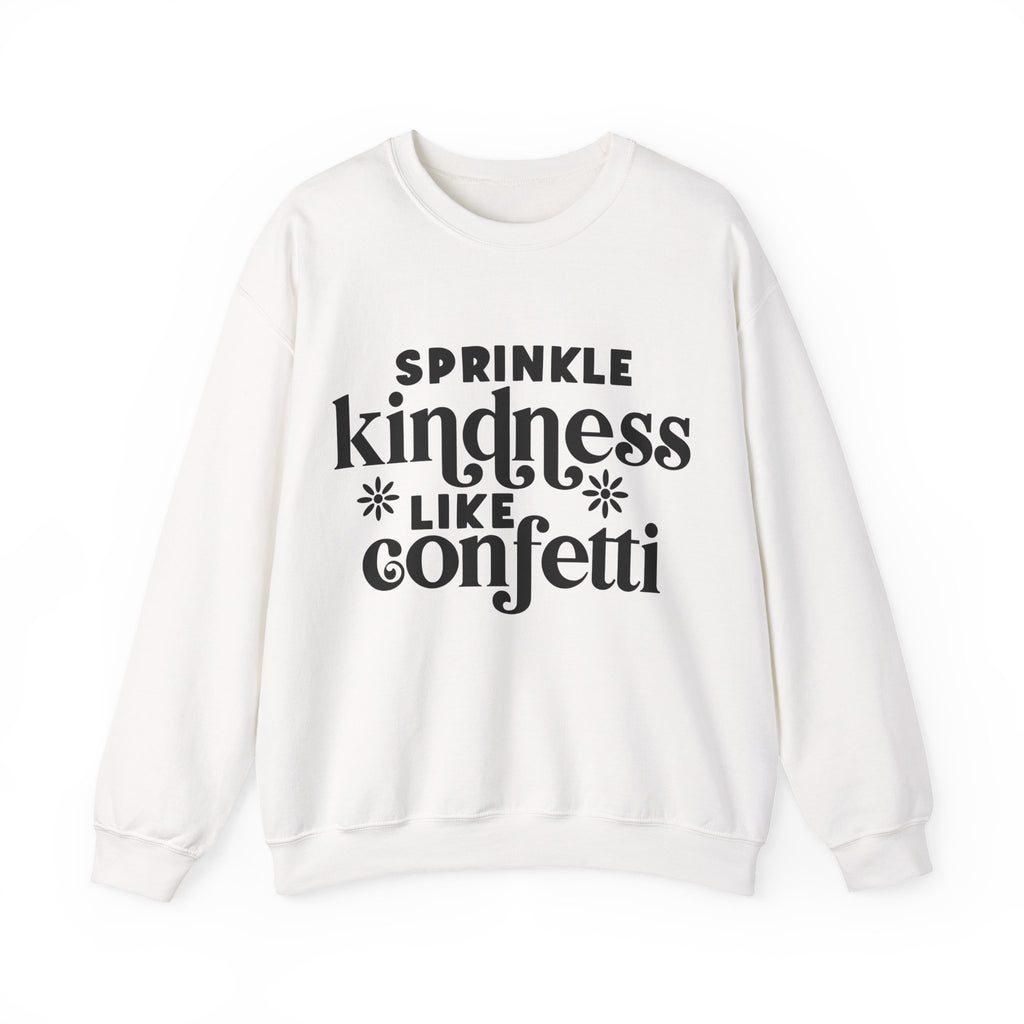 Sprinkle Kindness Like Confetti Unisex Heavy Blend Crewneck Sweatshirt