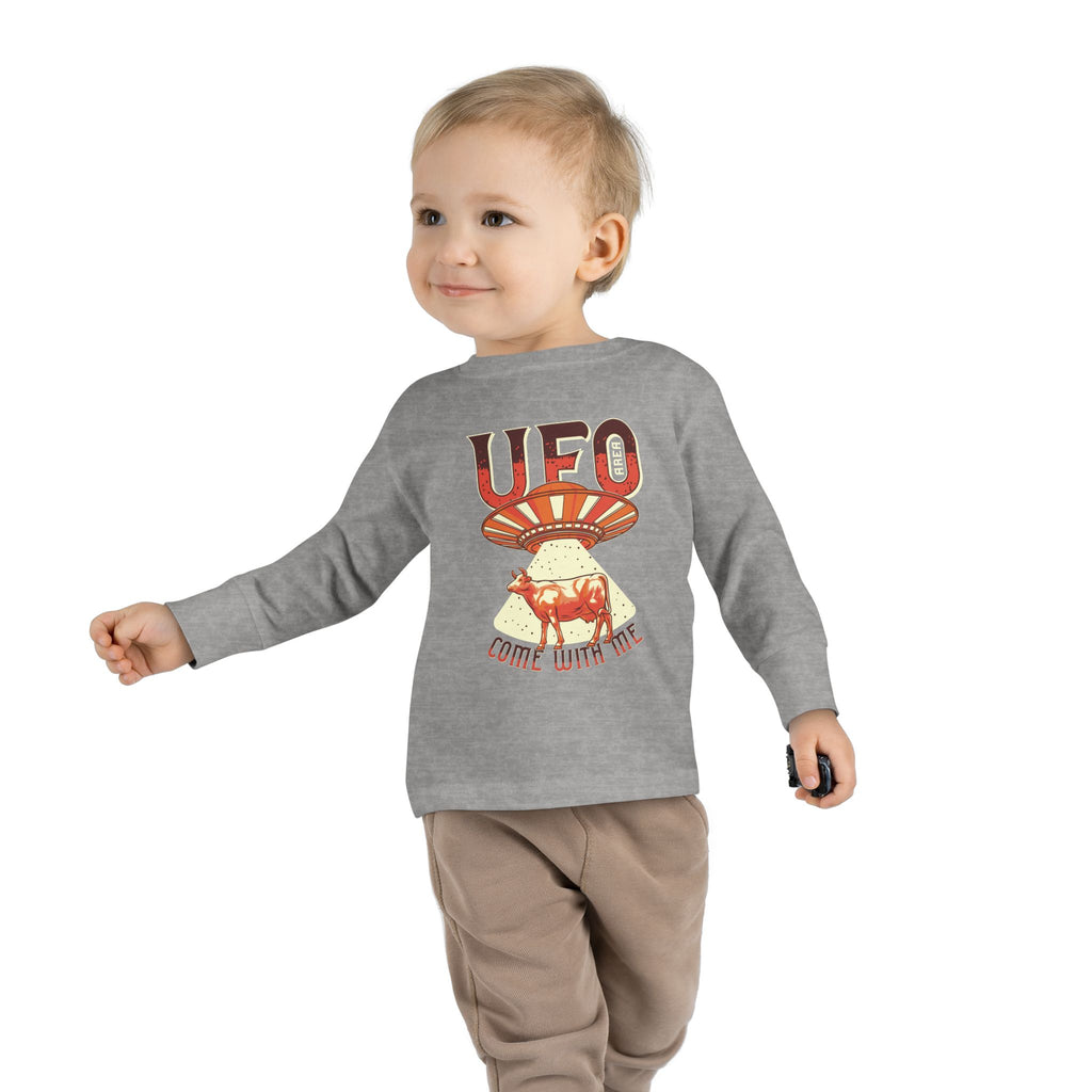 Custom Toddler Long Sleeve Tee 100 Percent Combed Ringspun Cotton