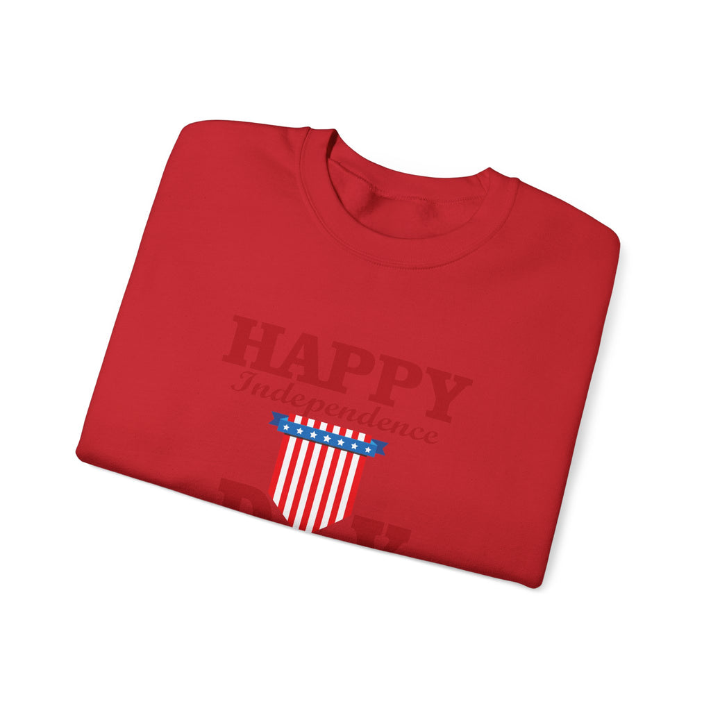 Happy Independence Day Unisex Heavy Blend Crewneck Sweatshirt for Ultimate Comfort