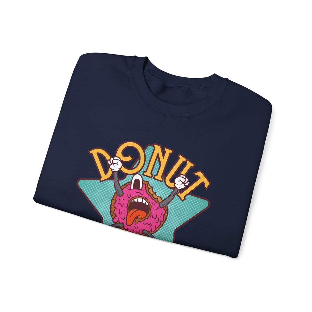 Donut Eat Me Unisex Heavy Blend Crewneck Sweatshirt for Ultimate Comfort
