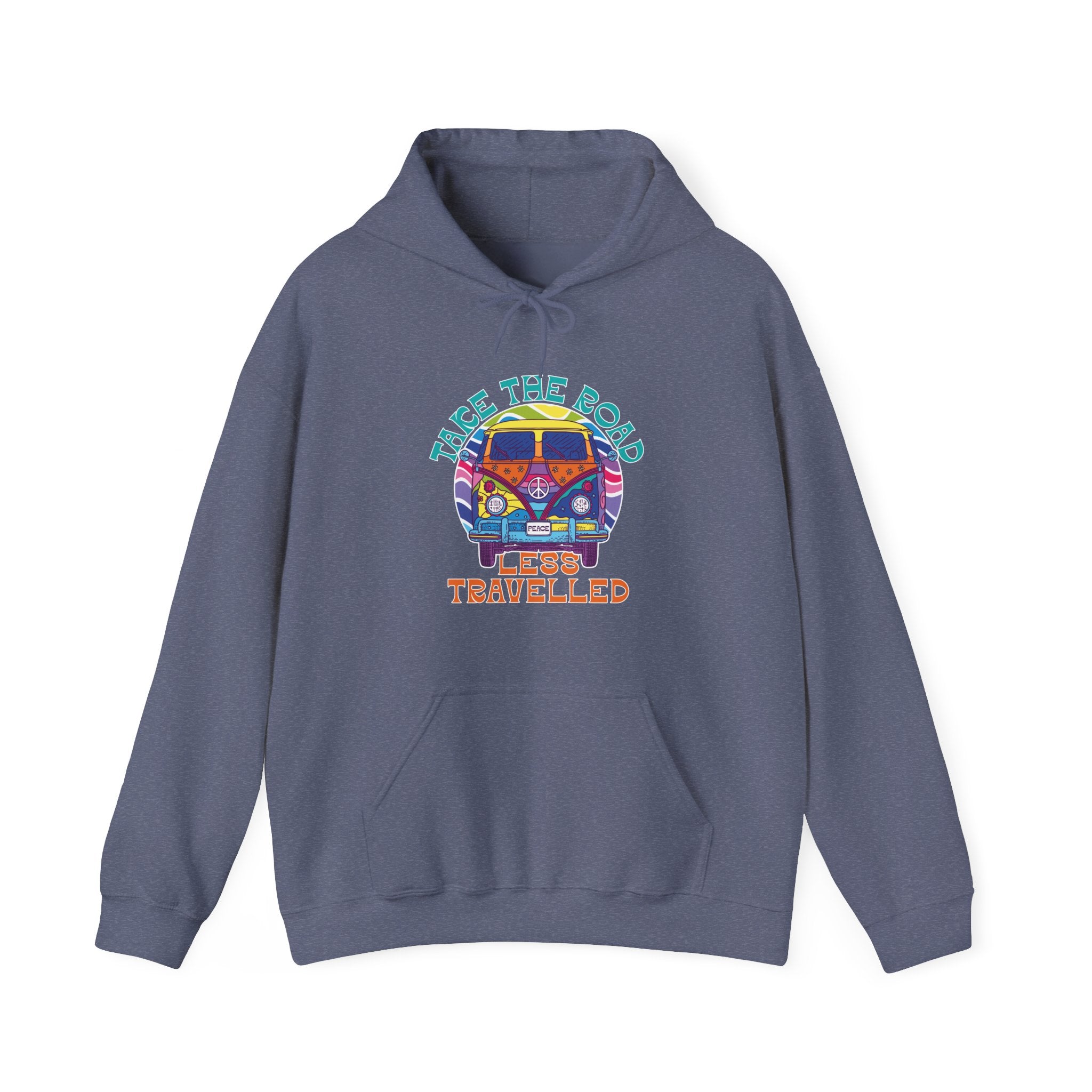 Take The Road Less Travelled Unisex Heavy Blend Hooded Sweatshirt