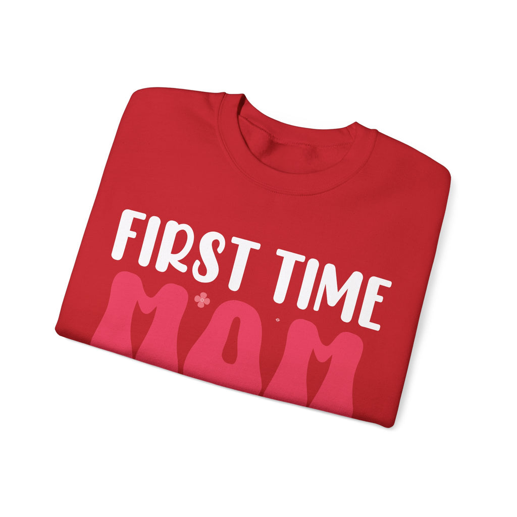 First Time Mom Established 2023 Unisex Heavy Blend Crewneck Sweatshirt