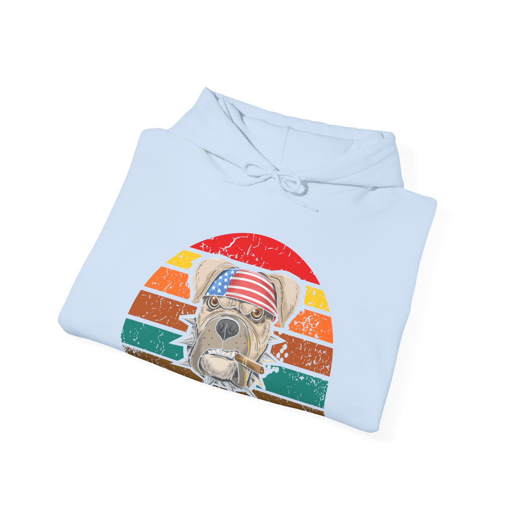 American Dog Unisex Heavy Blend Hooded Sweatshirt for Ultimate Comfort and Style