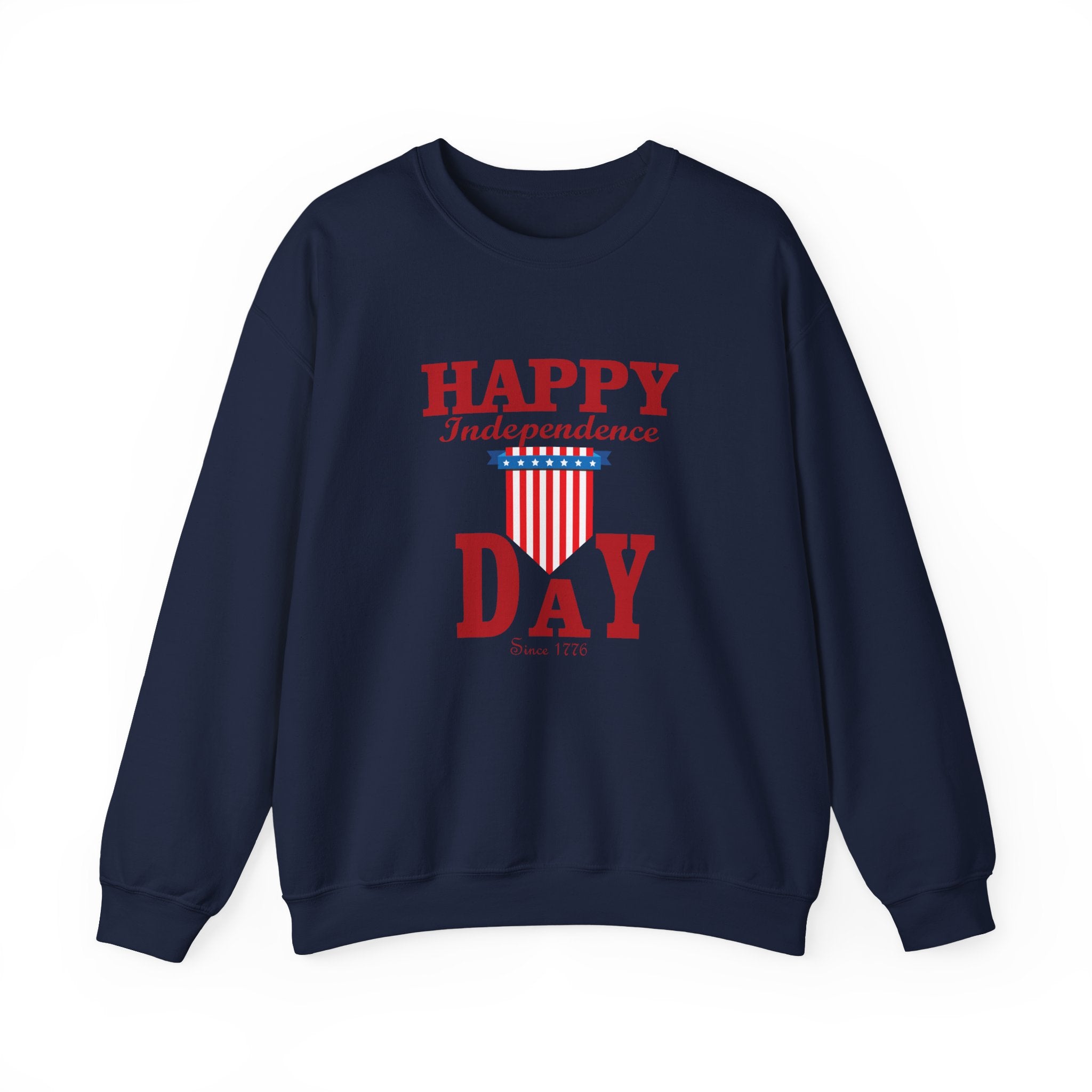 Happy Independence Day Unisex Heavy Blend Crewneck Sweatshirt for Ultimate Comfort