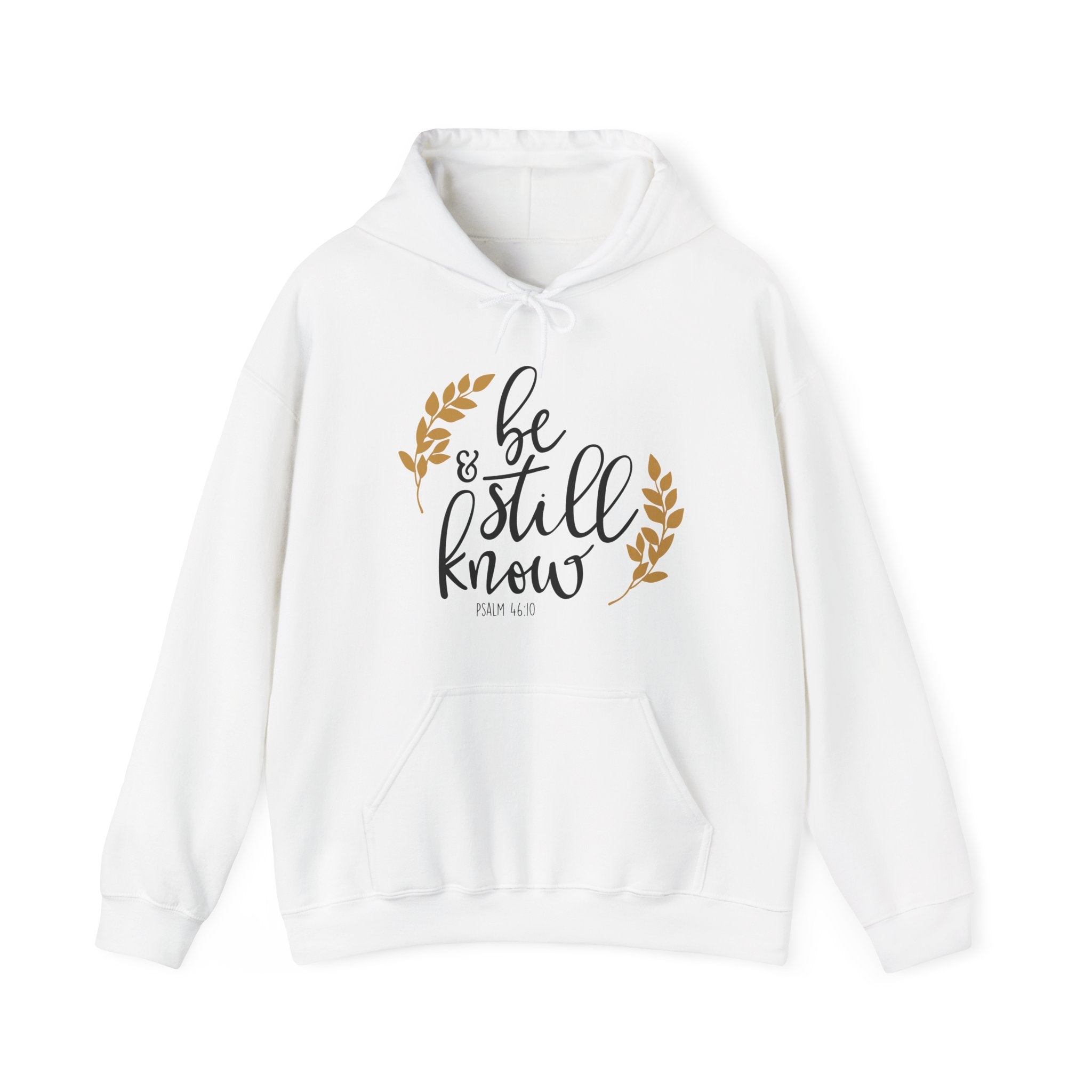 Be Still And Know Psalms 46 10 Unisex Heavy Blend Hooded Sweatshirt