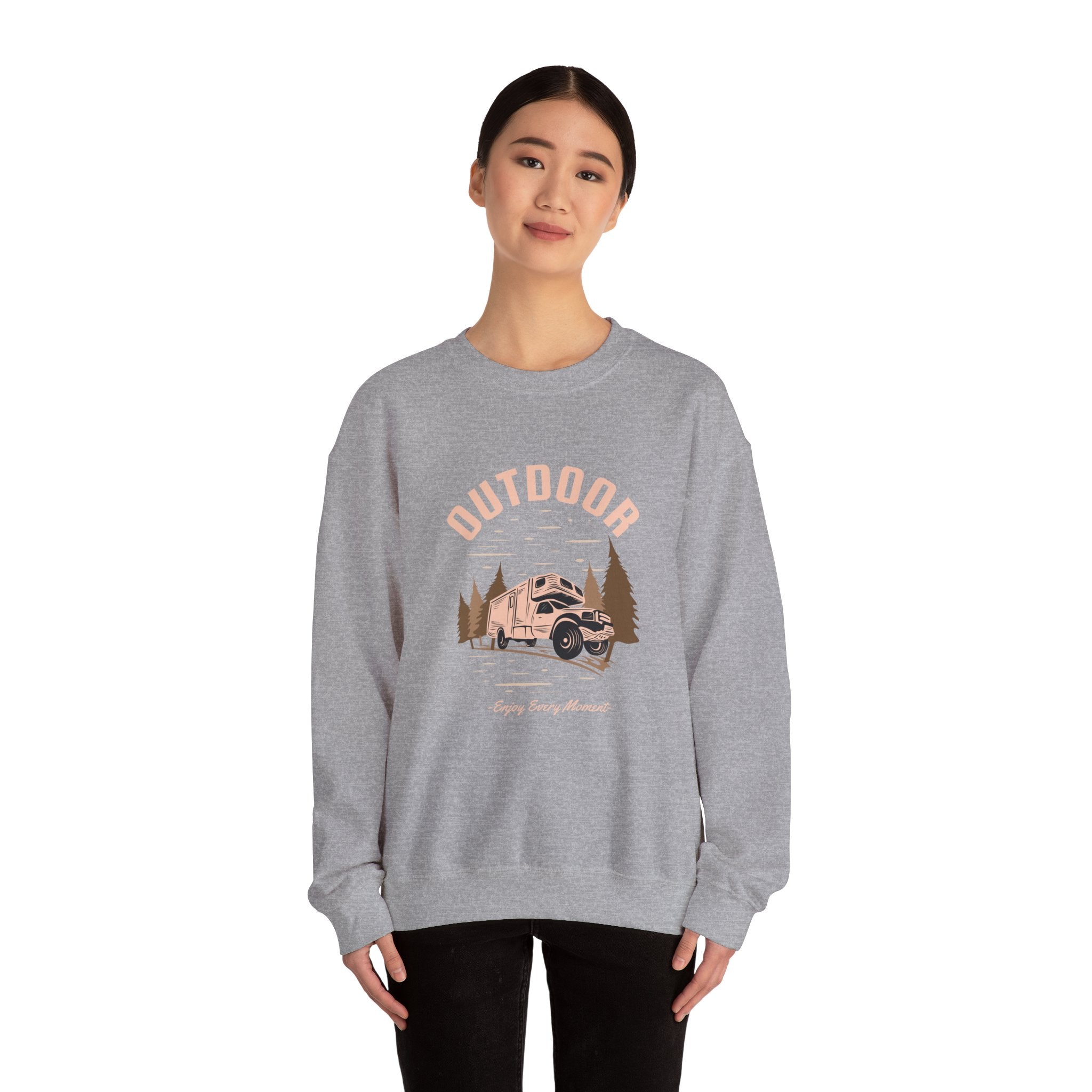 Outdoor Enjoy Every Moment Unisex Heavy Blend Crewneck Sweatshirt