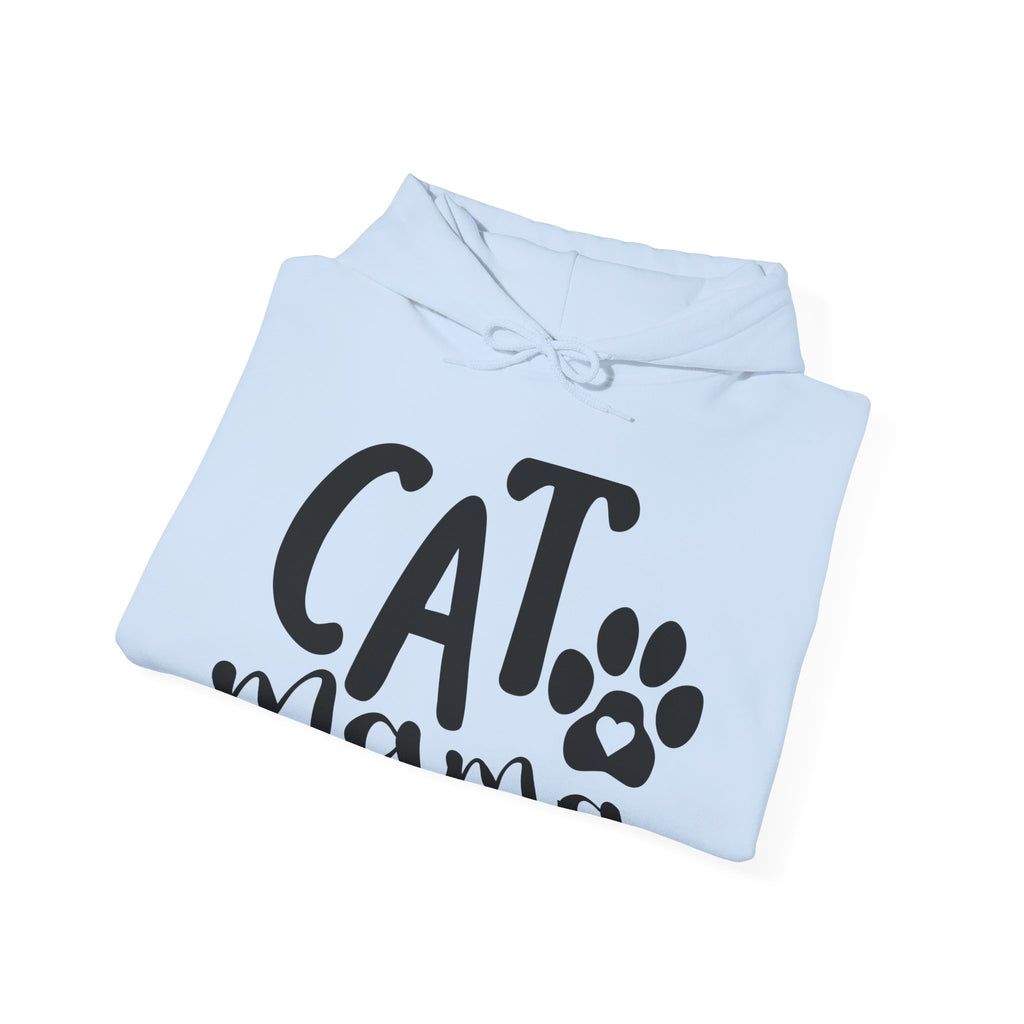Cat Mama Unisex Heavy Blend Hooded Sweatshirt for Cozy Comfort