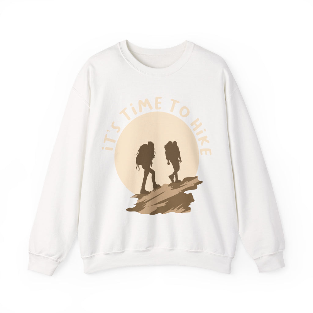 Its Time To Hike Unisex Heavy Blend Crewneck Sweatshirt For Ultimate Comfort