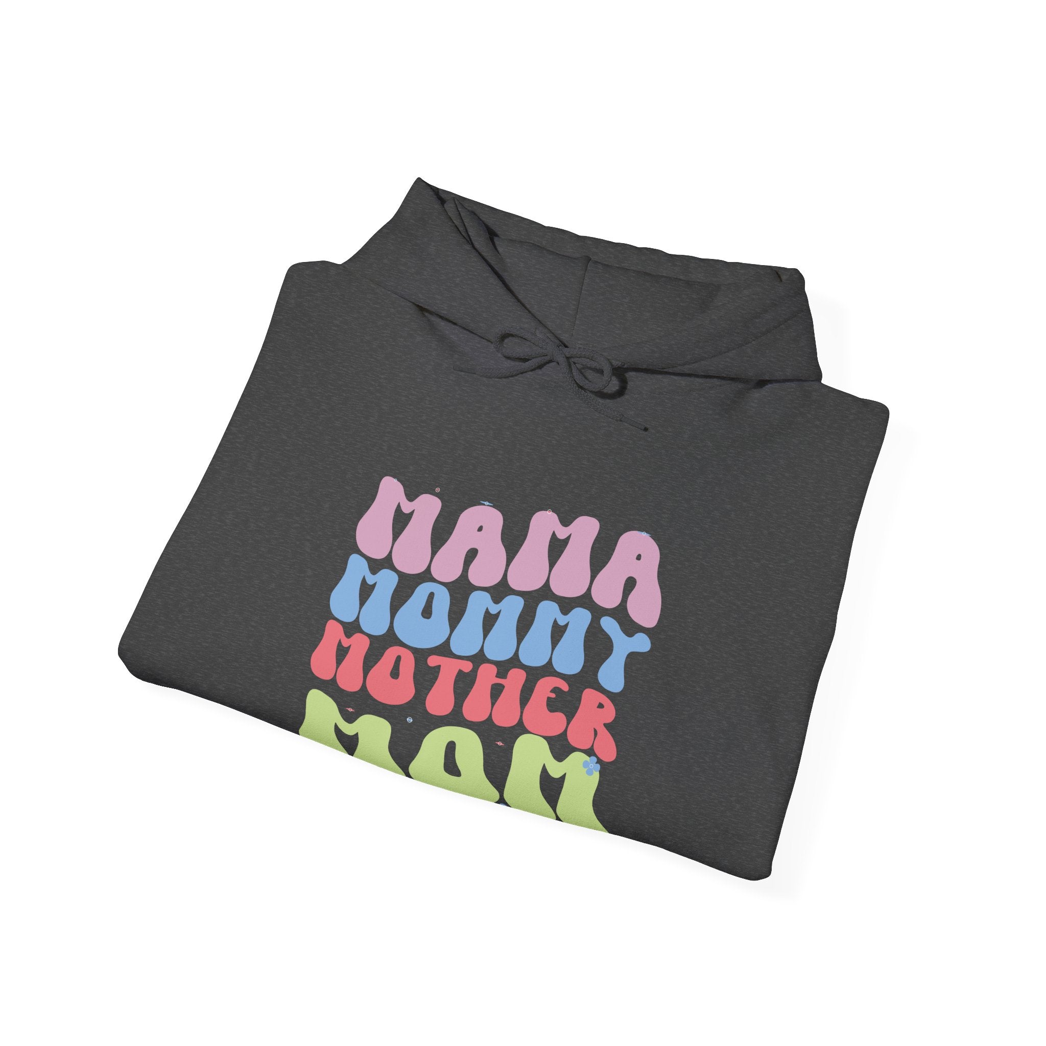 Mama Mommy Unisex Heavy Blend Hooded Sweatshirt for Comfort and Warmth