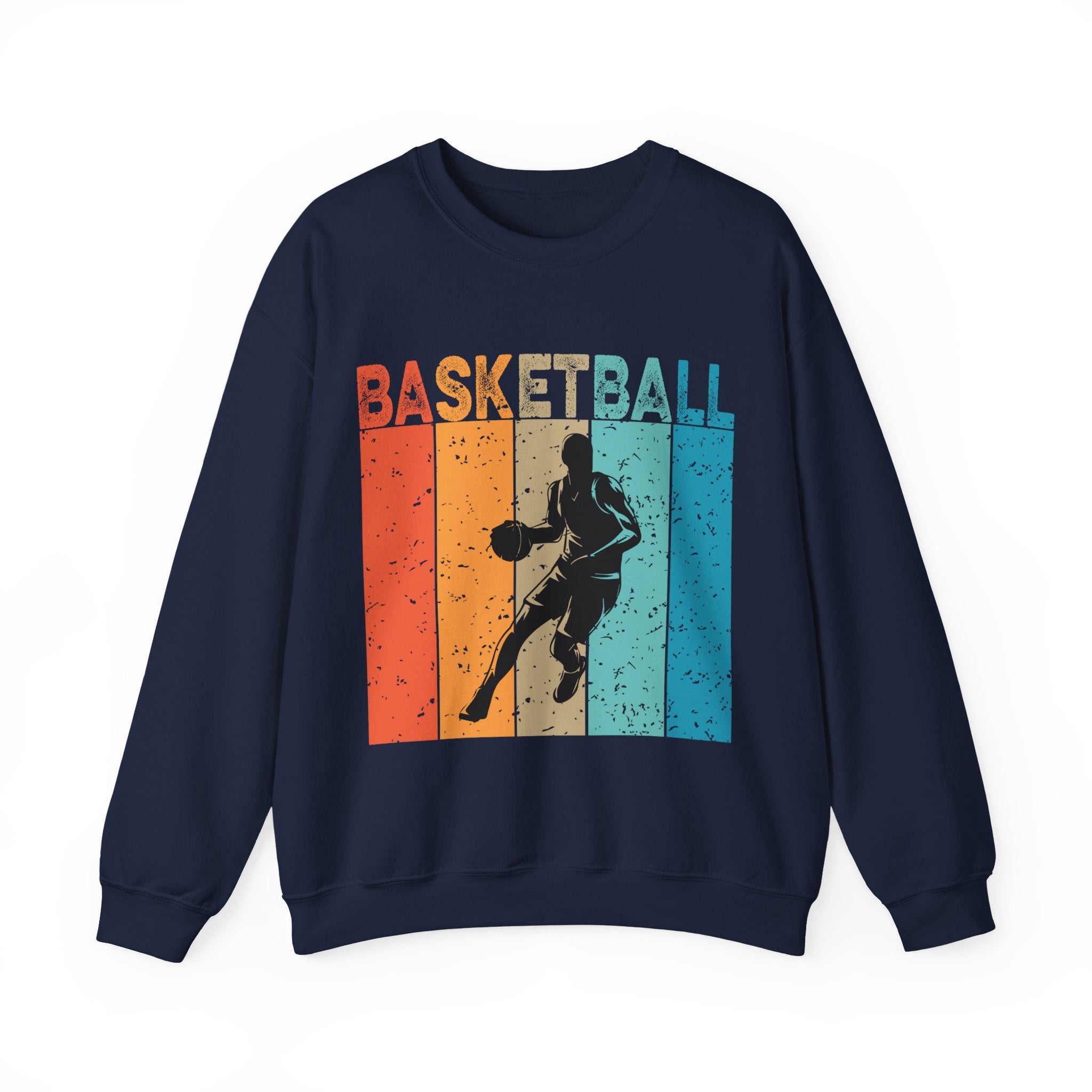Basketball Man Unisex Heavy Blend Crewneck Sweatshirt for Ultimate Comfort