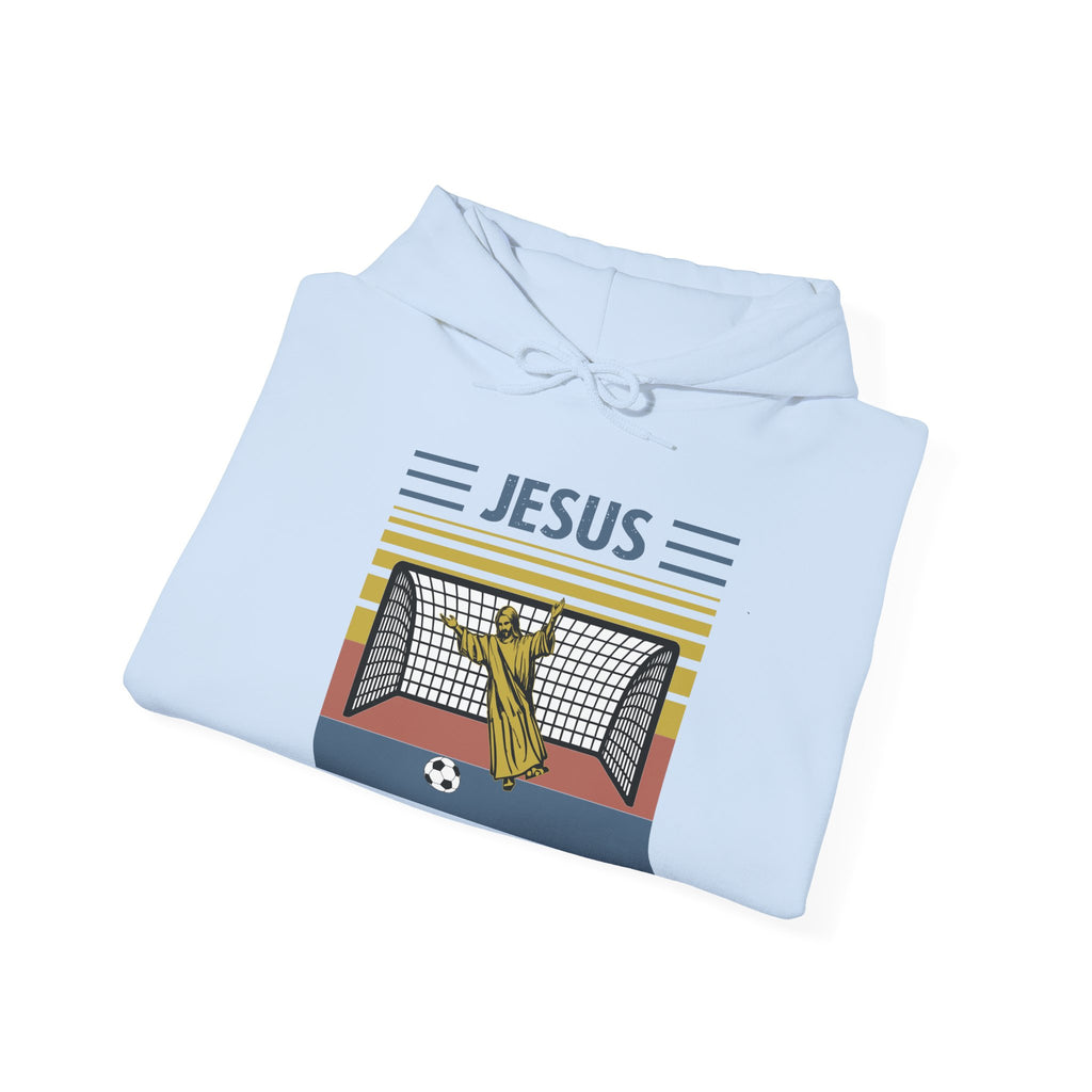 Jesus Saves Unisex Heavy Blend Hooded Sweatshirt for Cozy Comfort