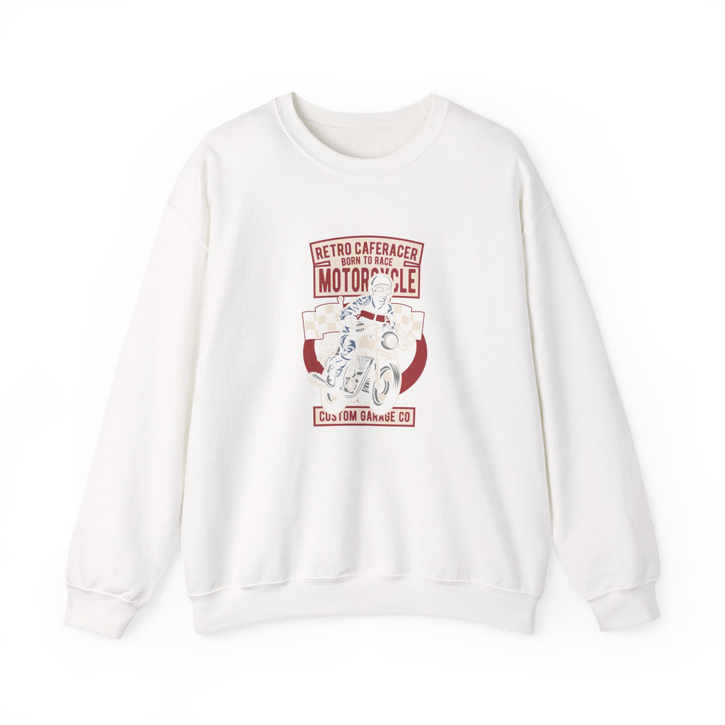Retro Caferacer Unisex Heavy Blend Crewneck Sweatshirt for Ultimate Comfort