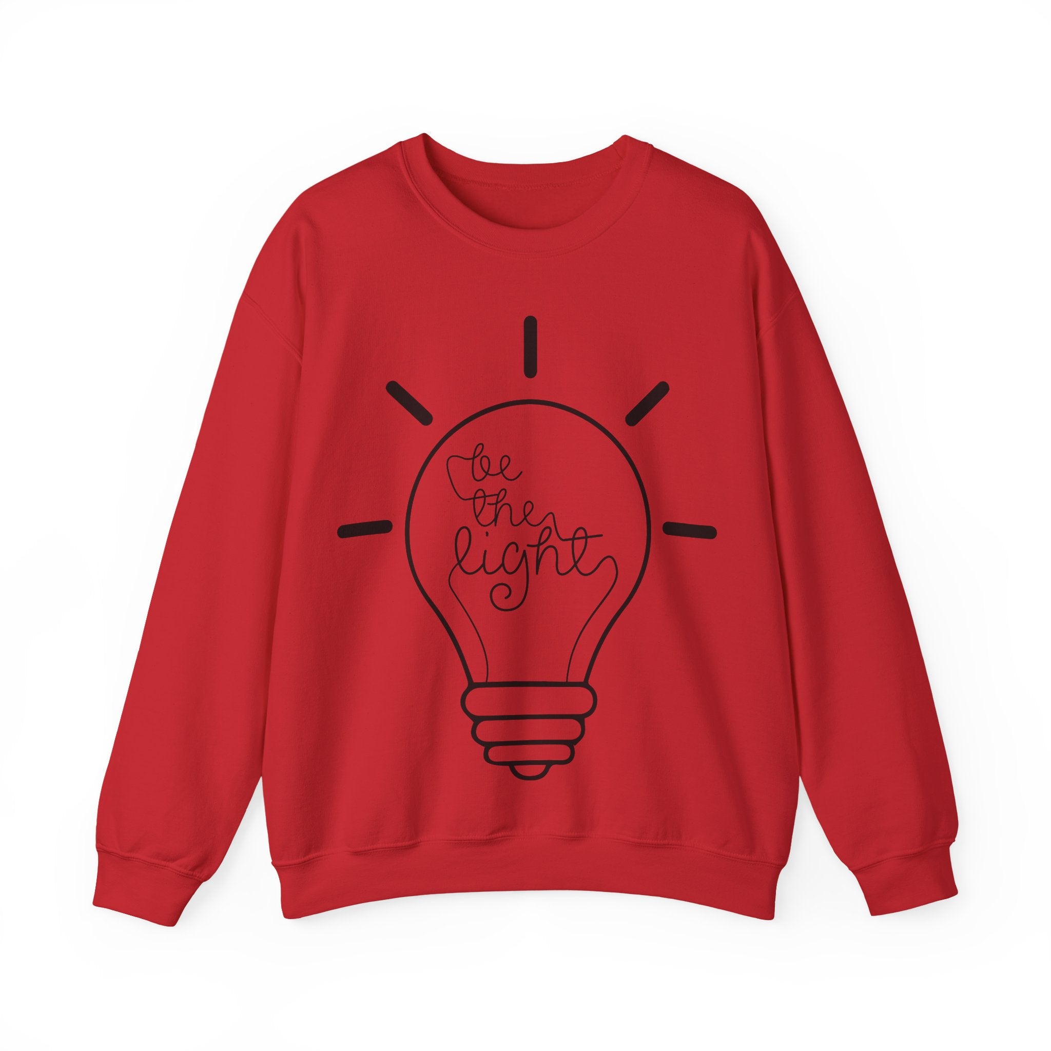 Be The Light Unisex Heavy Blend Crewneck Sweatshirt For Ultimate Comfort