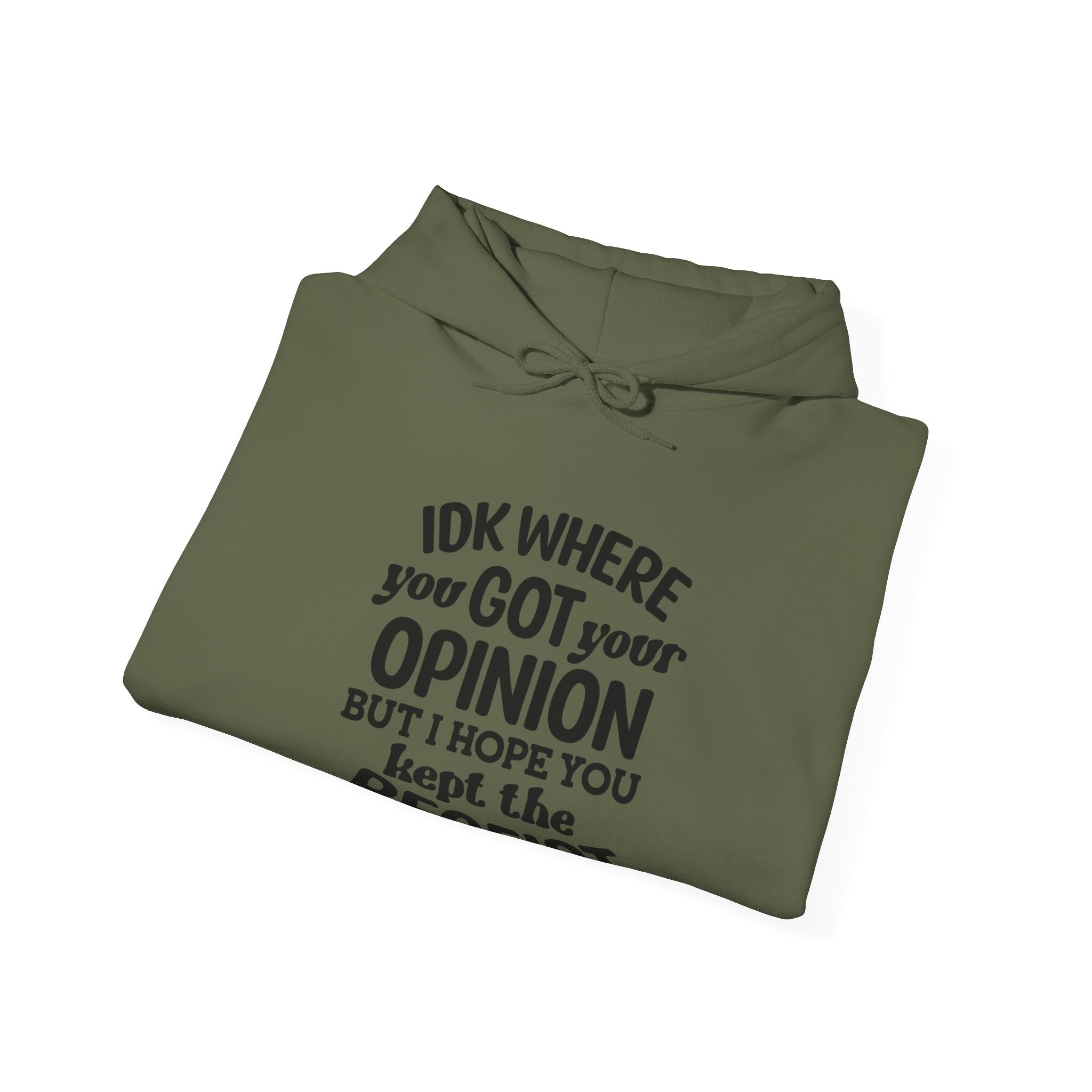 IDK Where You Got Unisex Heavy Blend Hooded Sweatshirt for Ultimate Comfort and Warmth