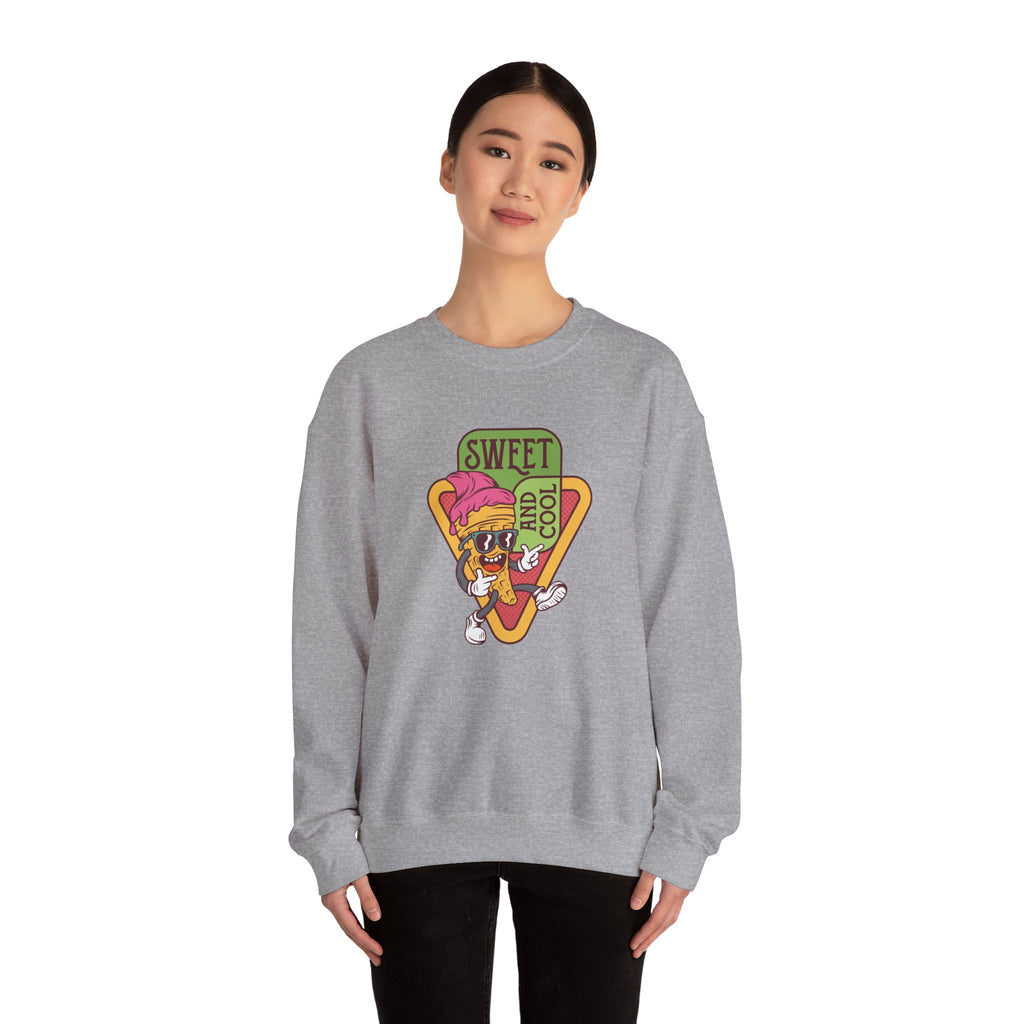 Sweet And Cool Ice Cream Unisex Heavy Blend Crewneck Sweatshirt