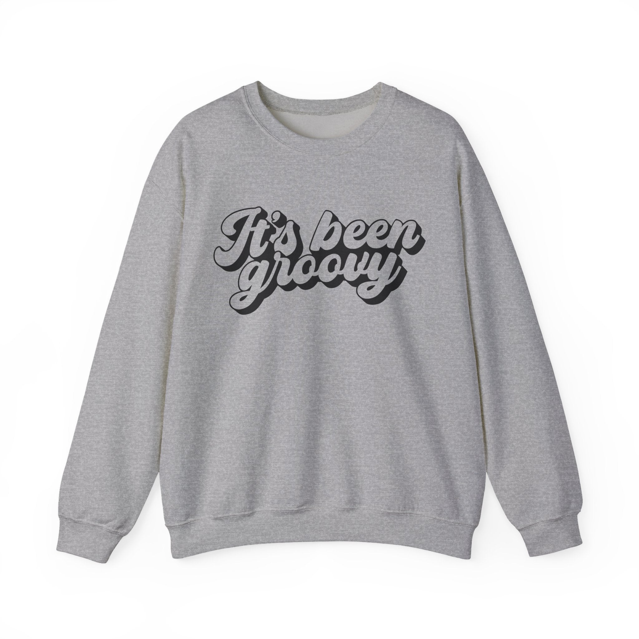 Its Been Groovy Unisex Heavy Blend Crewneck Sweatshirt for Ultimate Comfort