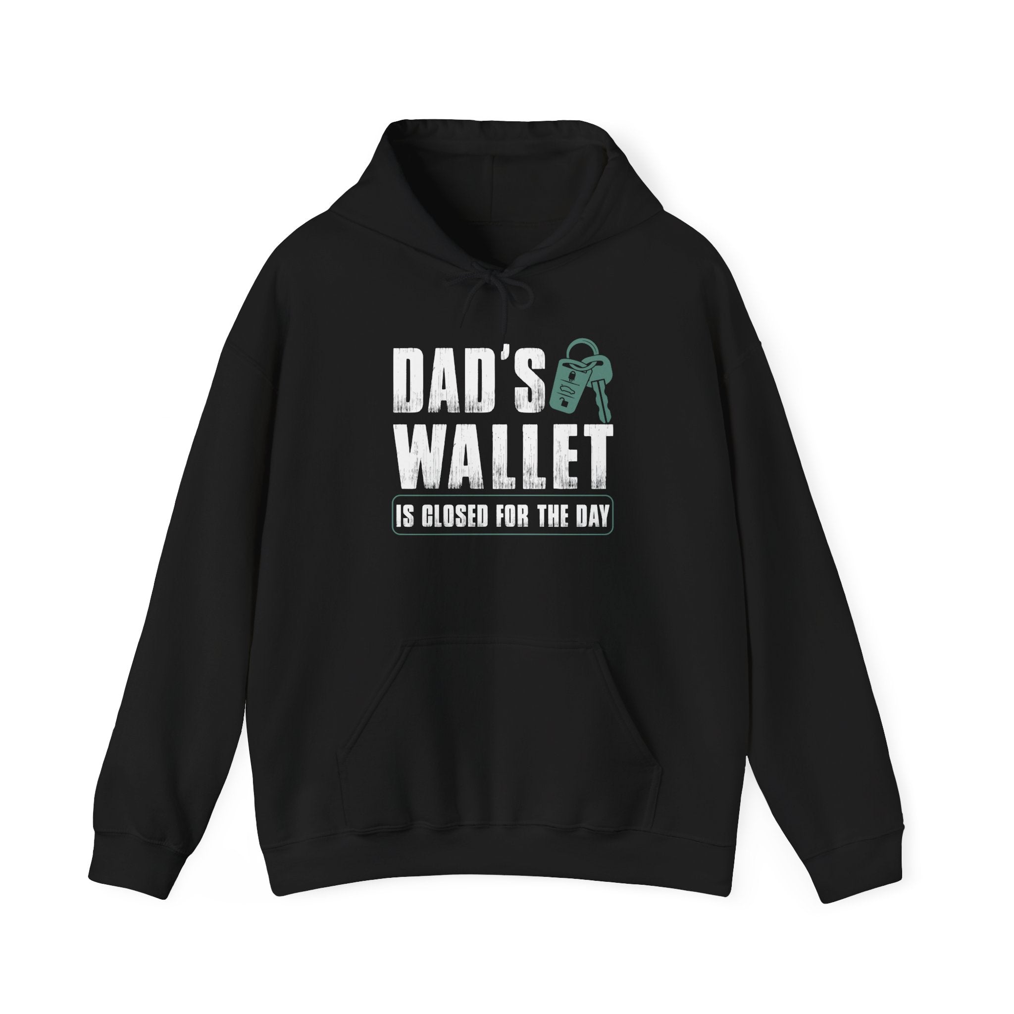 Dads Wallet Is Closed For The Day Unisex Heavy Blend Hooded Sweatshirt