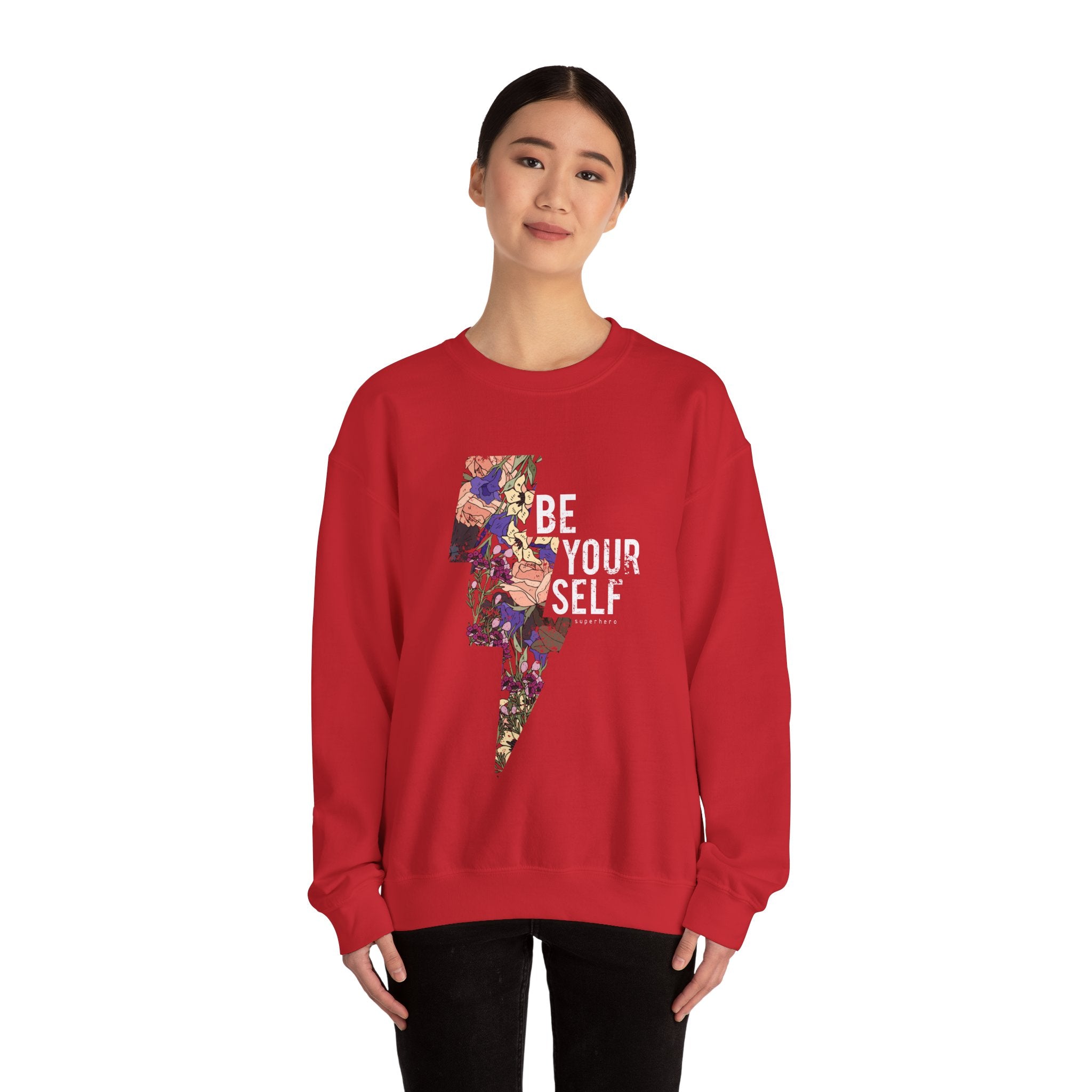 Be Yourself Unisex Heavy Blend Crewneck Sweatshirt for Ultimate Comfort