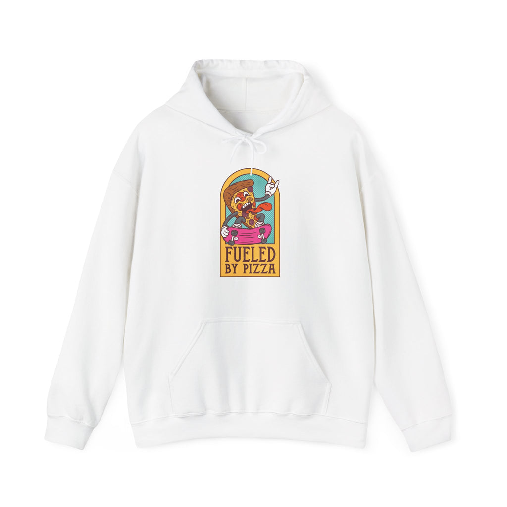 Fueled By Pizza Unisex Heavy Blend Hooded Sweatshirt for Ultimate Comfort
