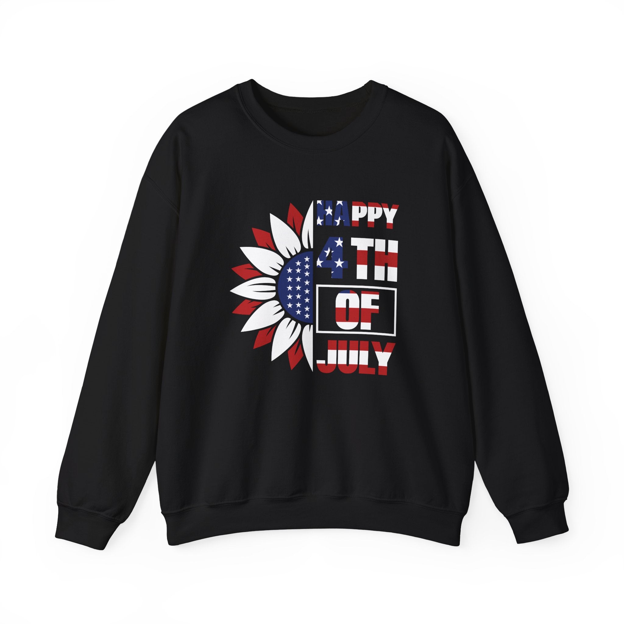Happy 4th Of July Unisex Heavy Blend Crewneck Sweatshirt