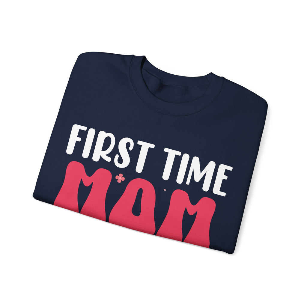 First Time Mom Established 2023 Unisex Heavy Blend Crewneck Sweatshirt