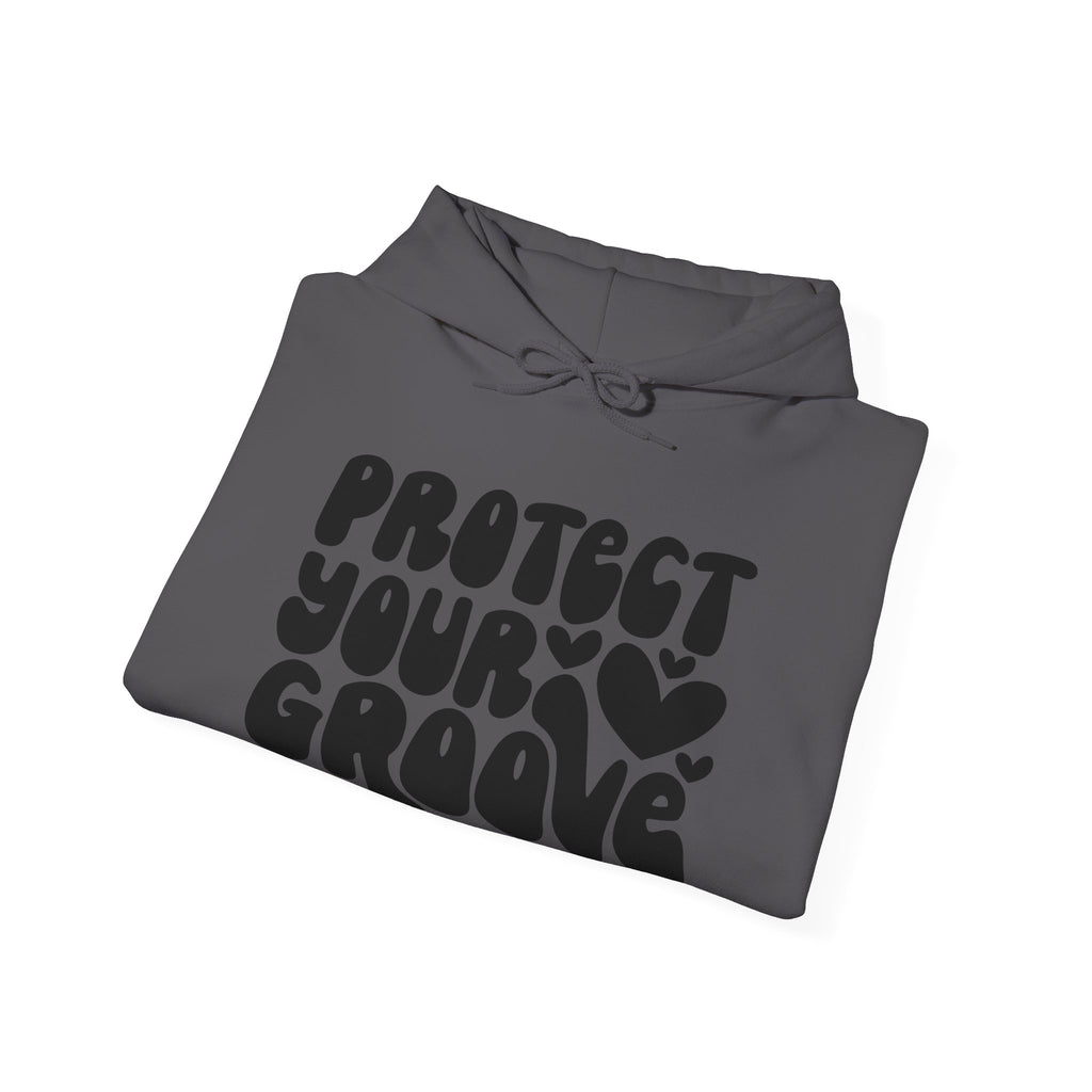 Protect Your Groove Unisex Heavy Blend Hooded Sweatshirt for Ultimate Comfort