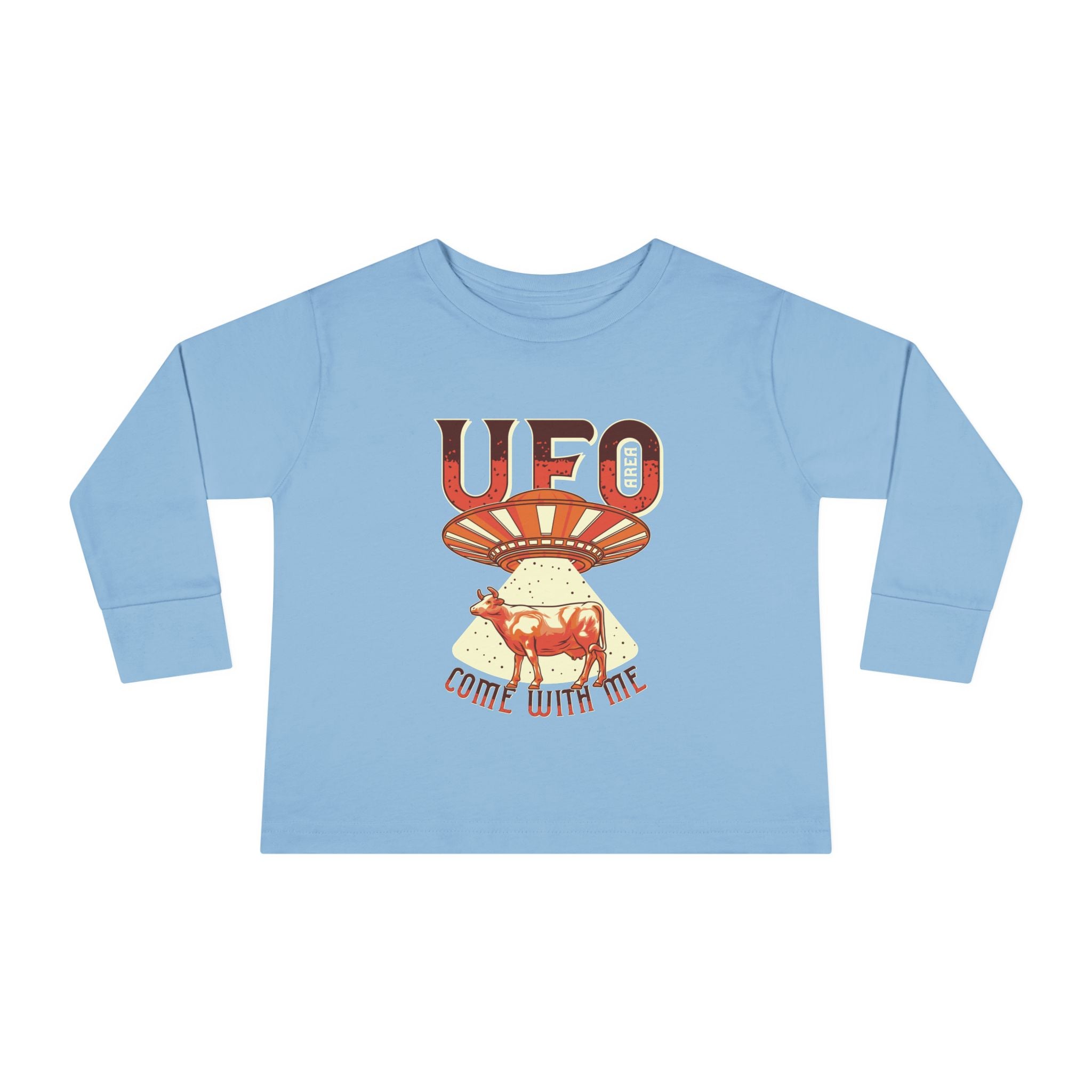 Custom Toddler Long Sleeve Tee 100 Percent Combed Ringspun Cotton