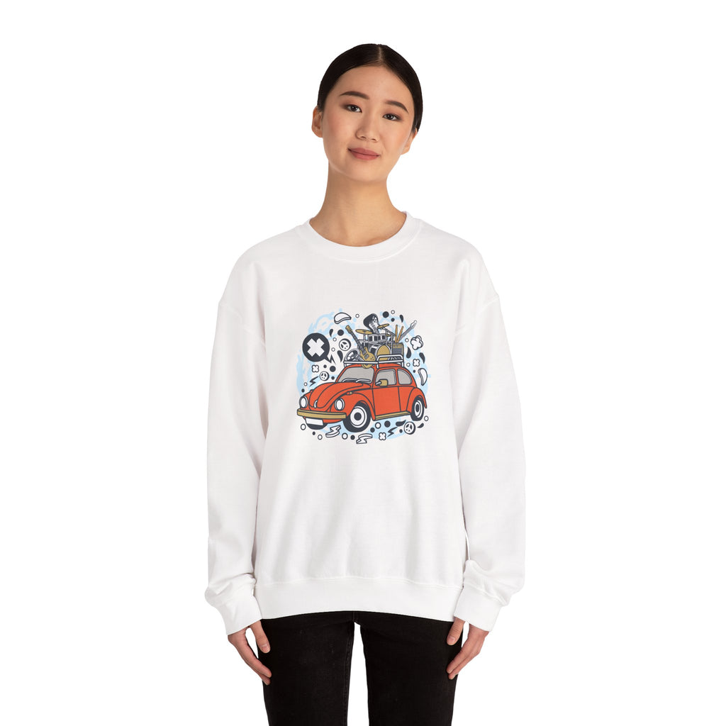 Rock Tour Unisex Heavy Blend Crewneck Sweatshirt for Ultimate Comfort