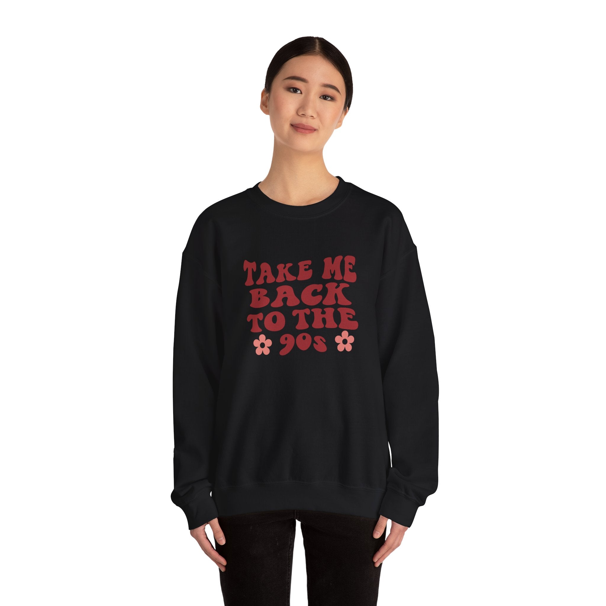 Take Me Back To The 90s Unisex Heavy Blend Crewneck Sweatshirt