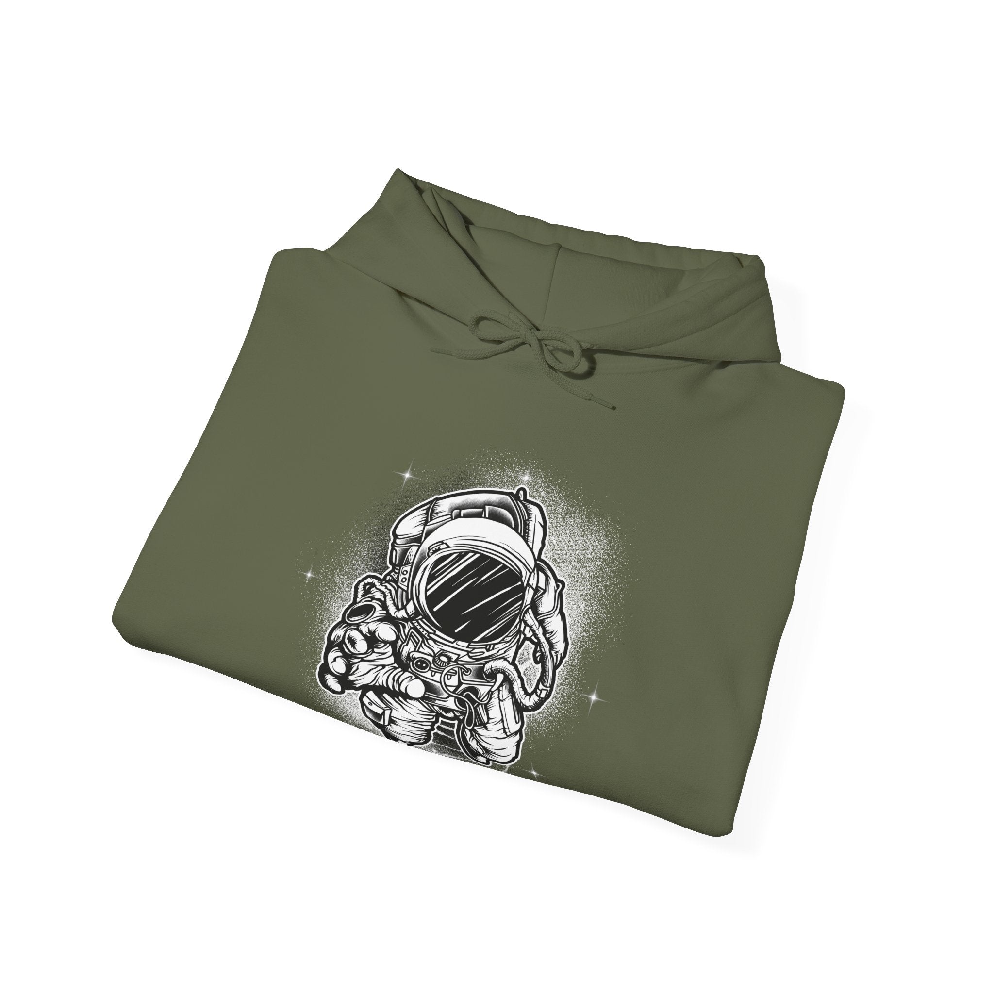 Astronaut Unisex Heavy Blend Hooded Sweatshirt for Ultimate Comfort and Warmth