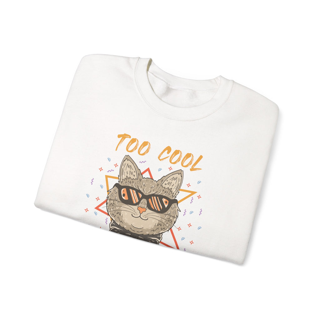 Too Cool For School Unisex Heavy Blend Crewneck Sweatshirt