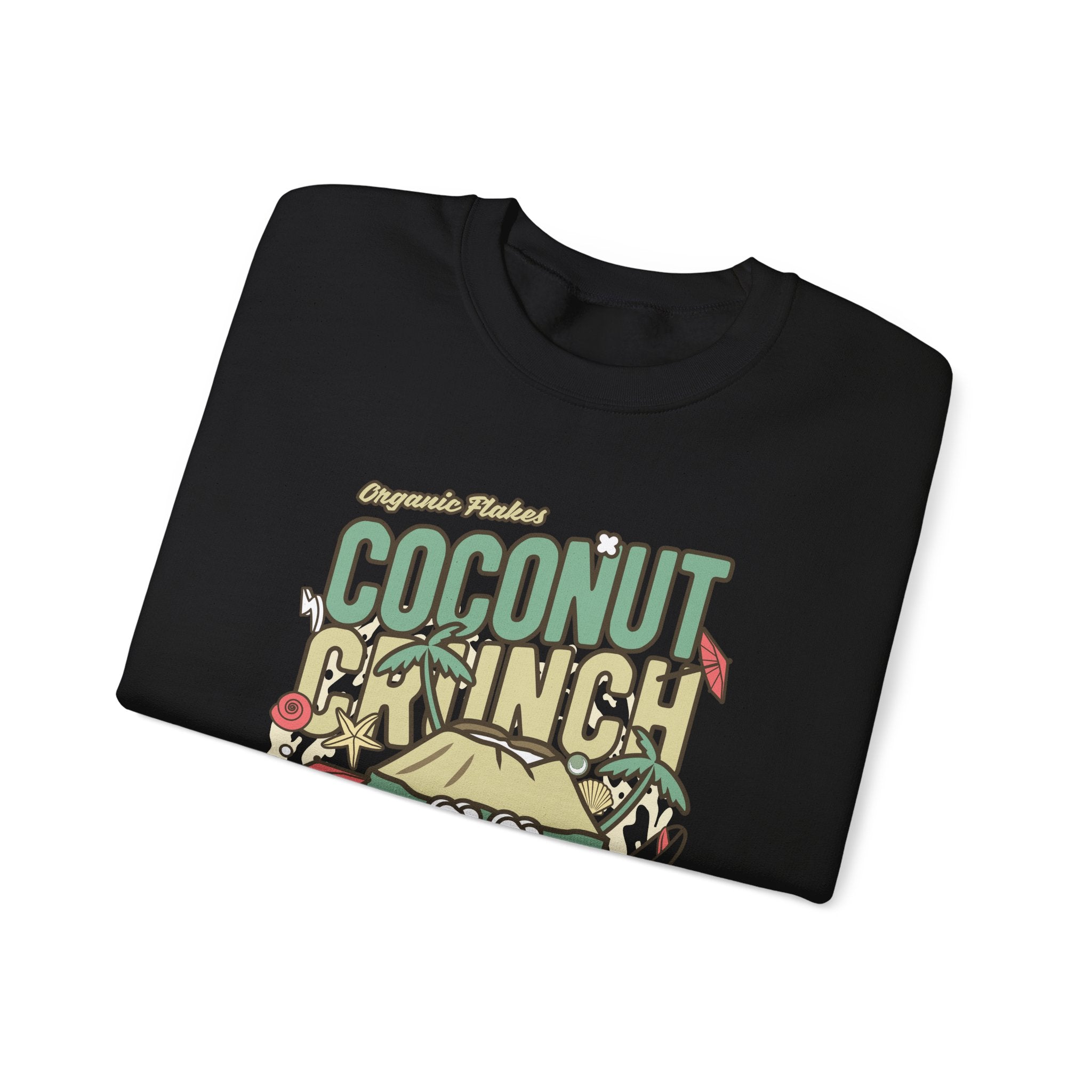 Coconut Crunch Unisex Heavy Blend Crewneck Sweatshirt